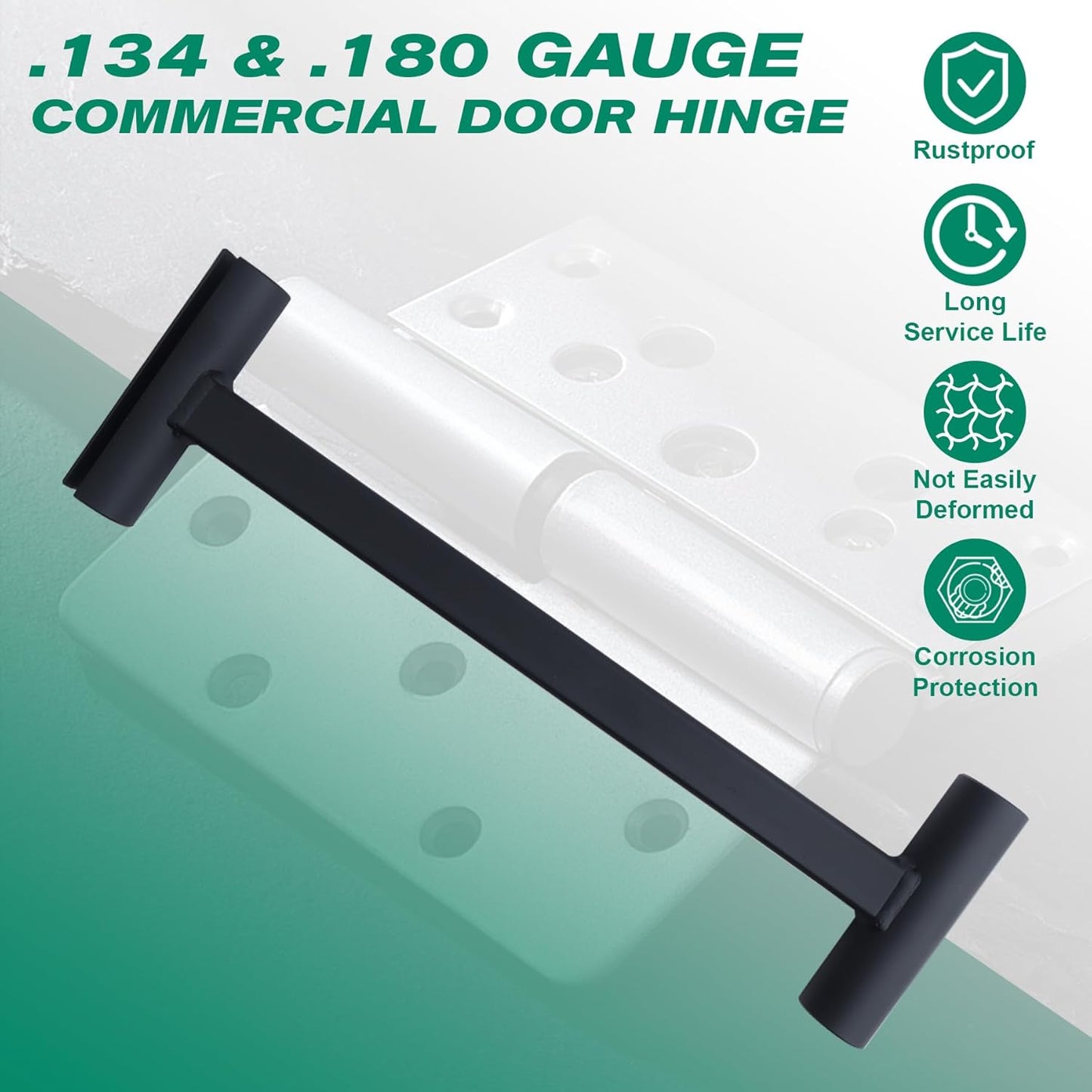 Commercial Door Hinge Adjustment Tool for Heavy Weight .134 and .180 Gauge Doors - Knuckle Bender Pin Fixer