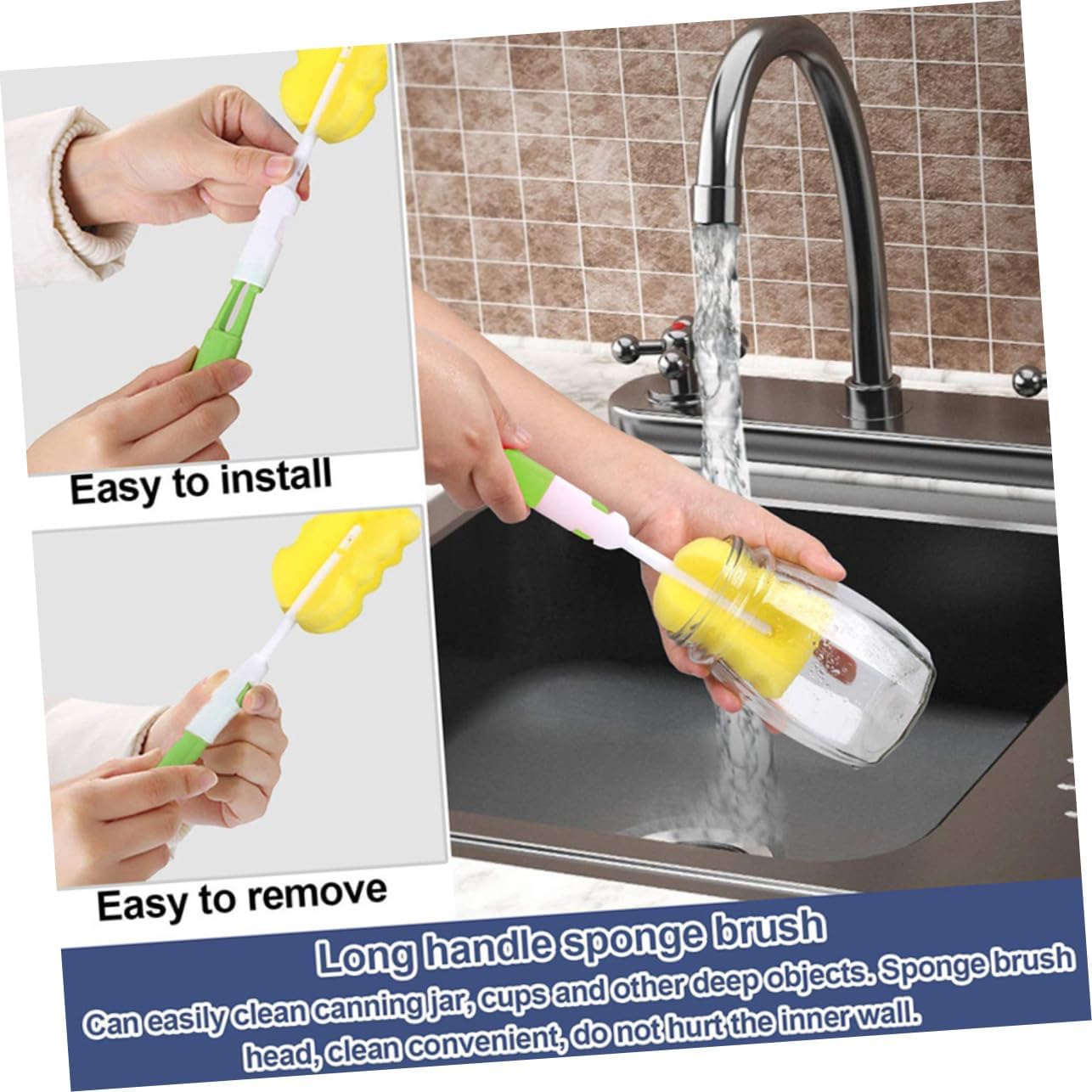 Complete Canning Supplies Set with Safe Lifter, Non-Slip Funnel, and Brush for Home Canning