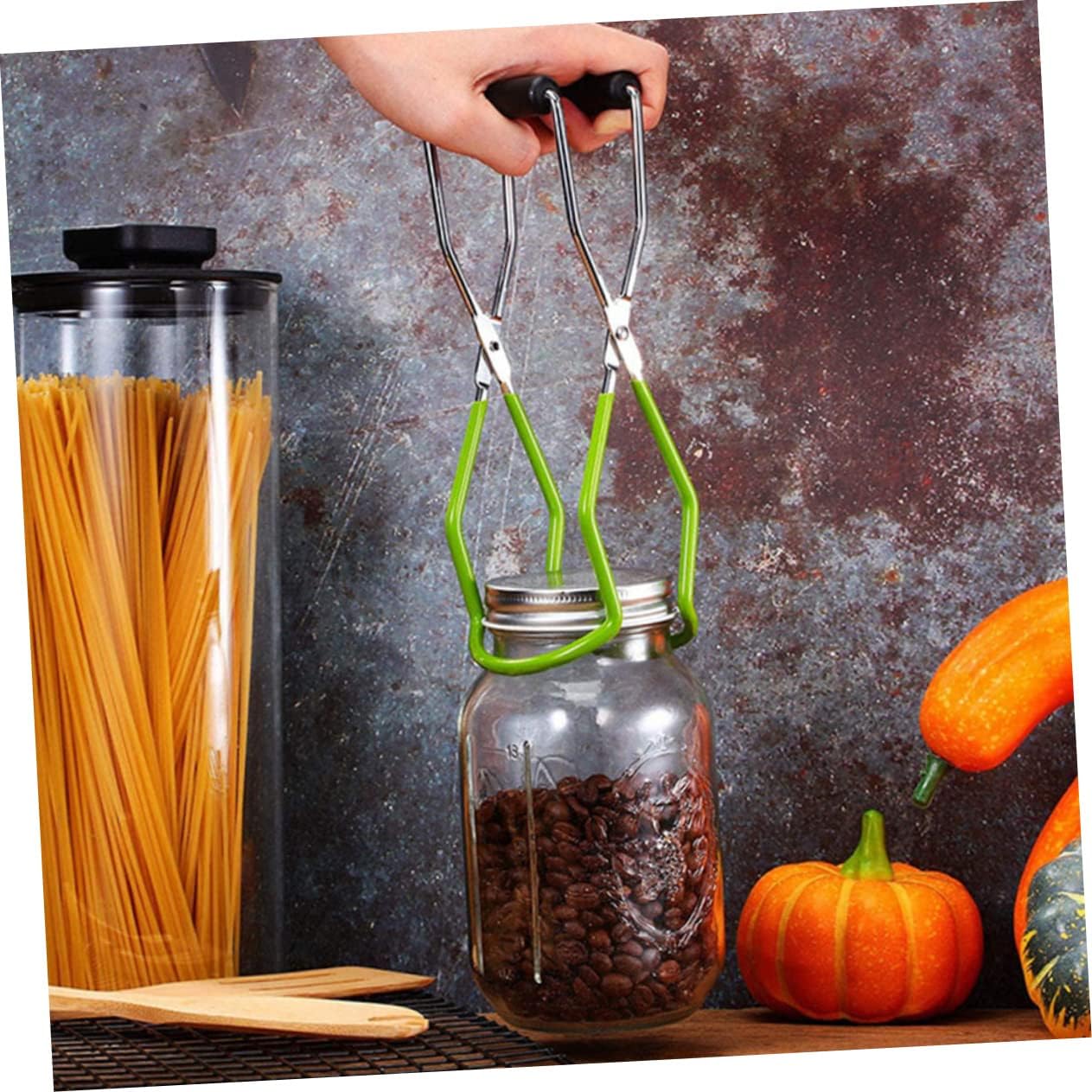 Complete Canning Supplies Set with Safe Lifter, Non-Slip Funnel, and Brush for Home Canning