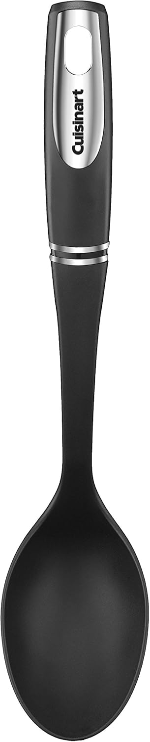 Cuisinart Black Solid Spoon from the Metropolitan Collection