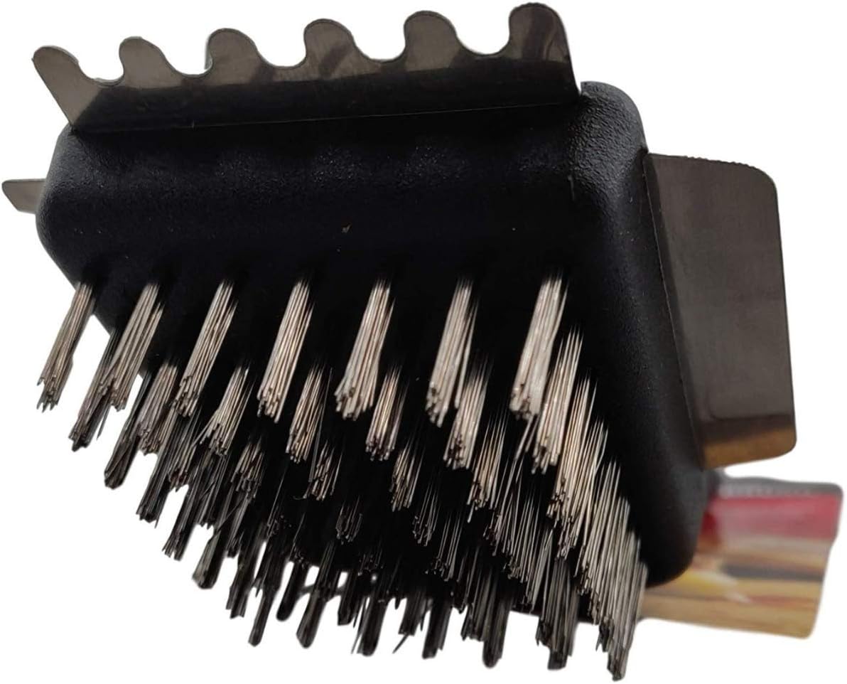 Cuisinart GR-6S Smoke-Less Contact Griddler Bundle with Small Grill Brush and Nylon Flipper Tongs