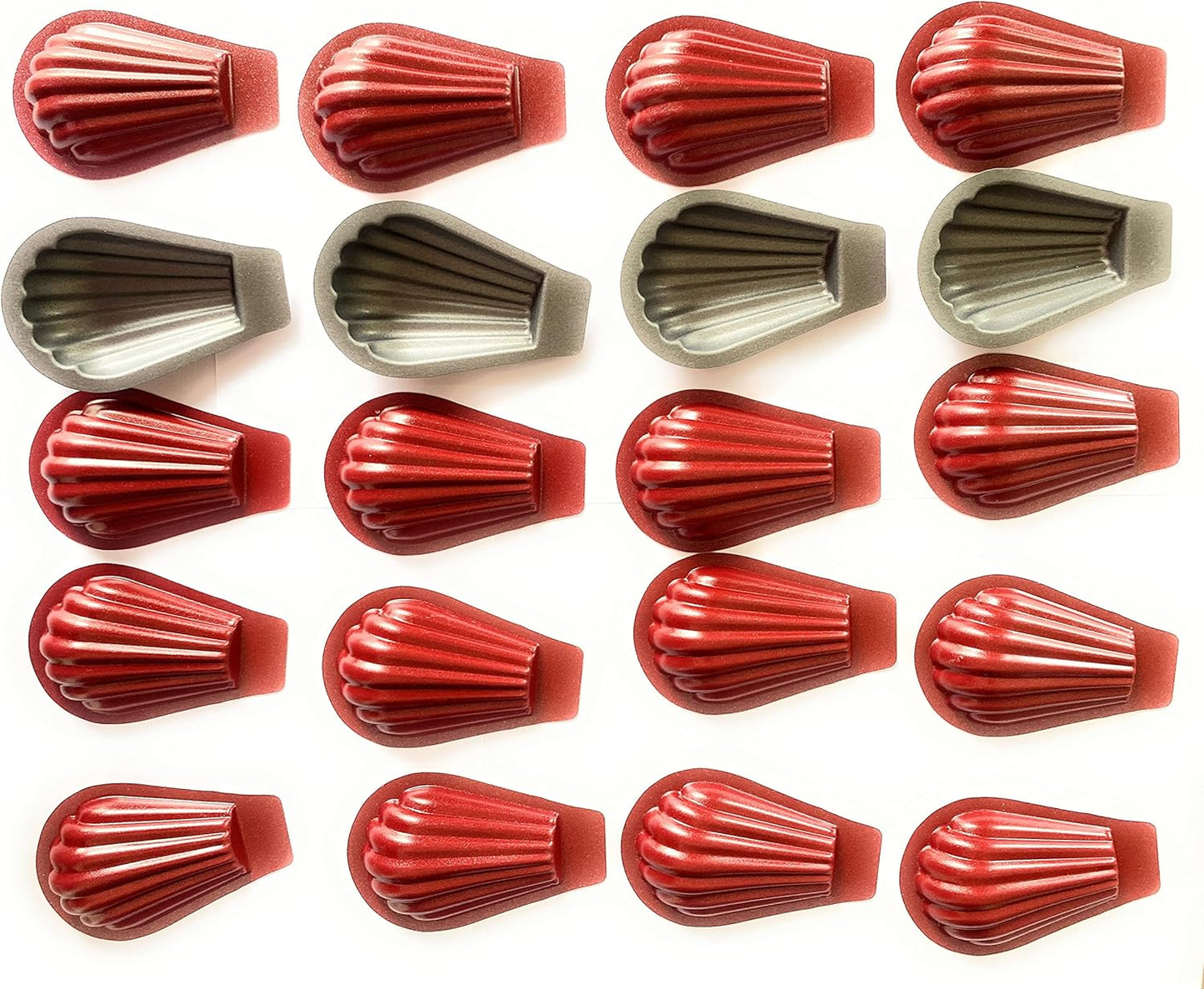 CULIMI Mini Tart Baking Pan Set - 20 Non-Stick Pastry Shells Mold for Tartaletas Pequenas