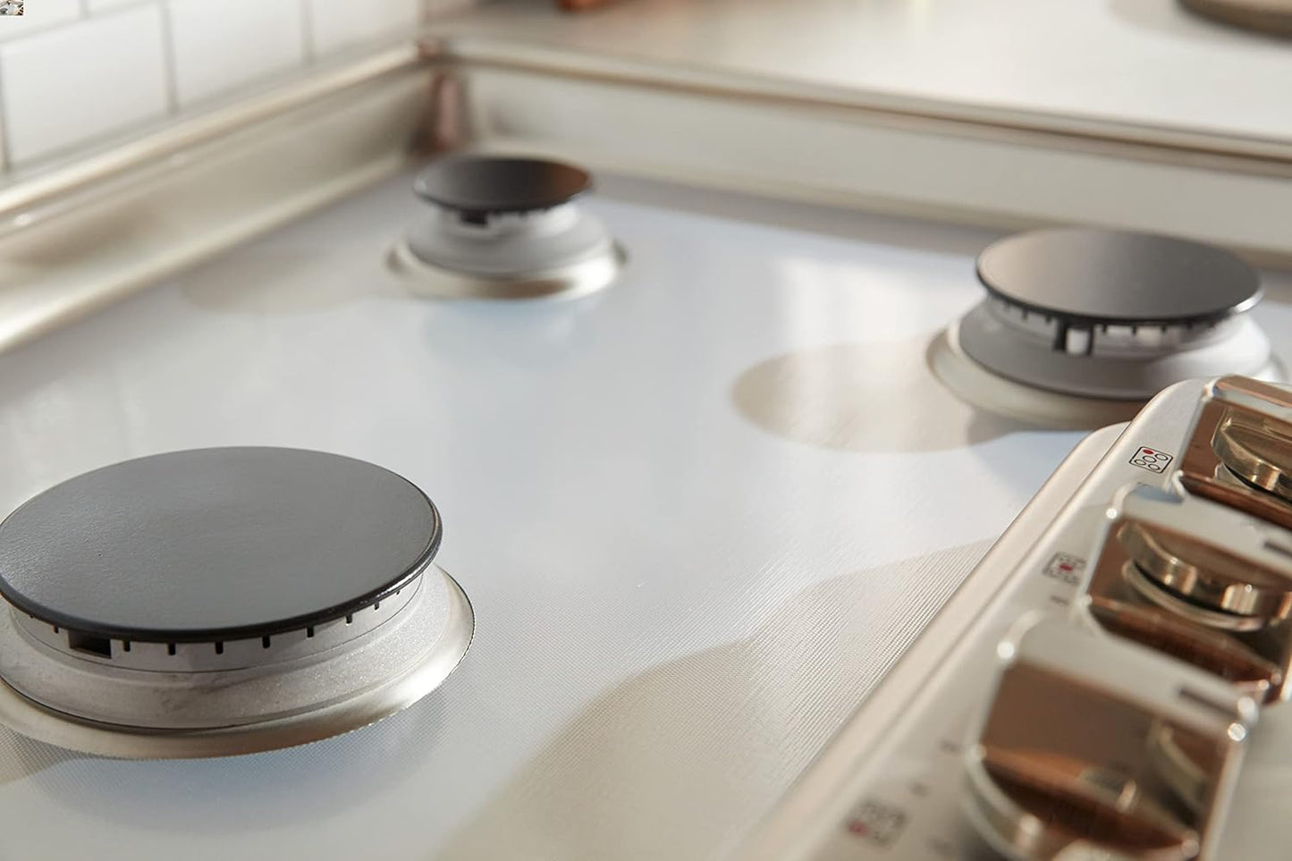Custom Designed StoveGuard USA-Made Gas Stove Top Cover for Lite LG Gas Range - Precision Cut Model LRGL5823S
