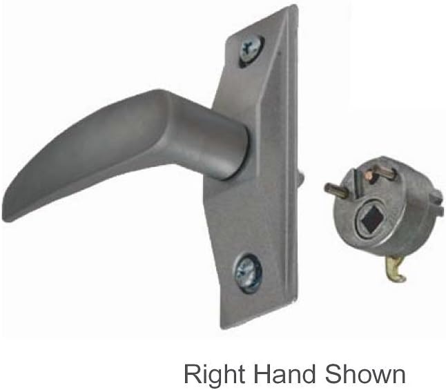 Deadlatch Lever Handle for Storefront Door Lock - Pacific Doorware Adams Rite Style (Right Hand)