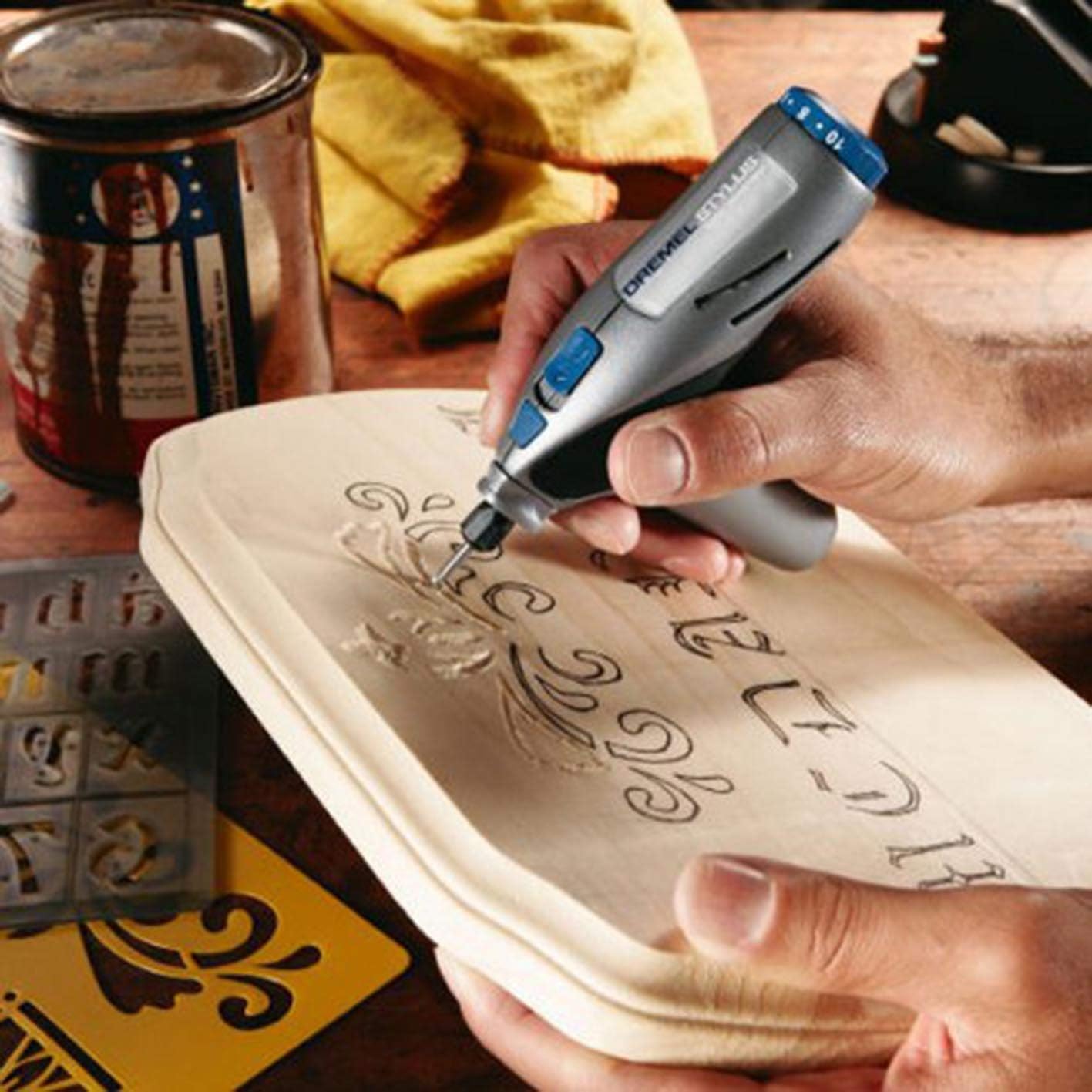 Dremel 108 Engraving Bit for Wood, Plastic, Linoleum, Soft Metals - Rotary Tool Accessory