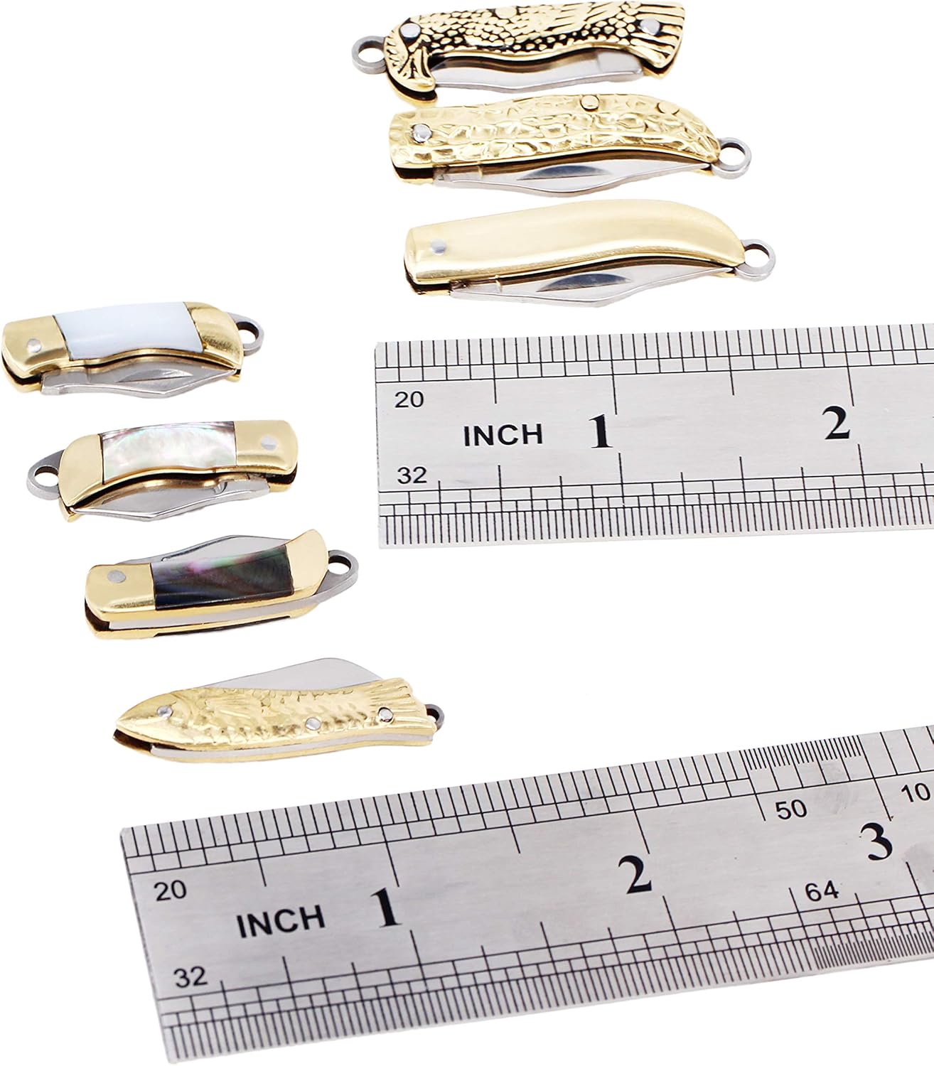 Eastern Delights EDC Mini Multifunction Pocket Knife with Eagle Handle - Ultra Small Cutting Tool