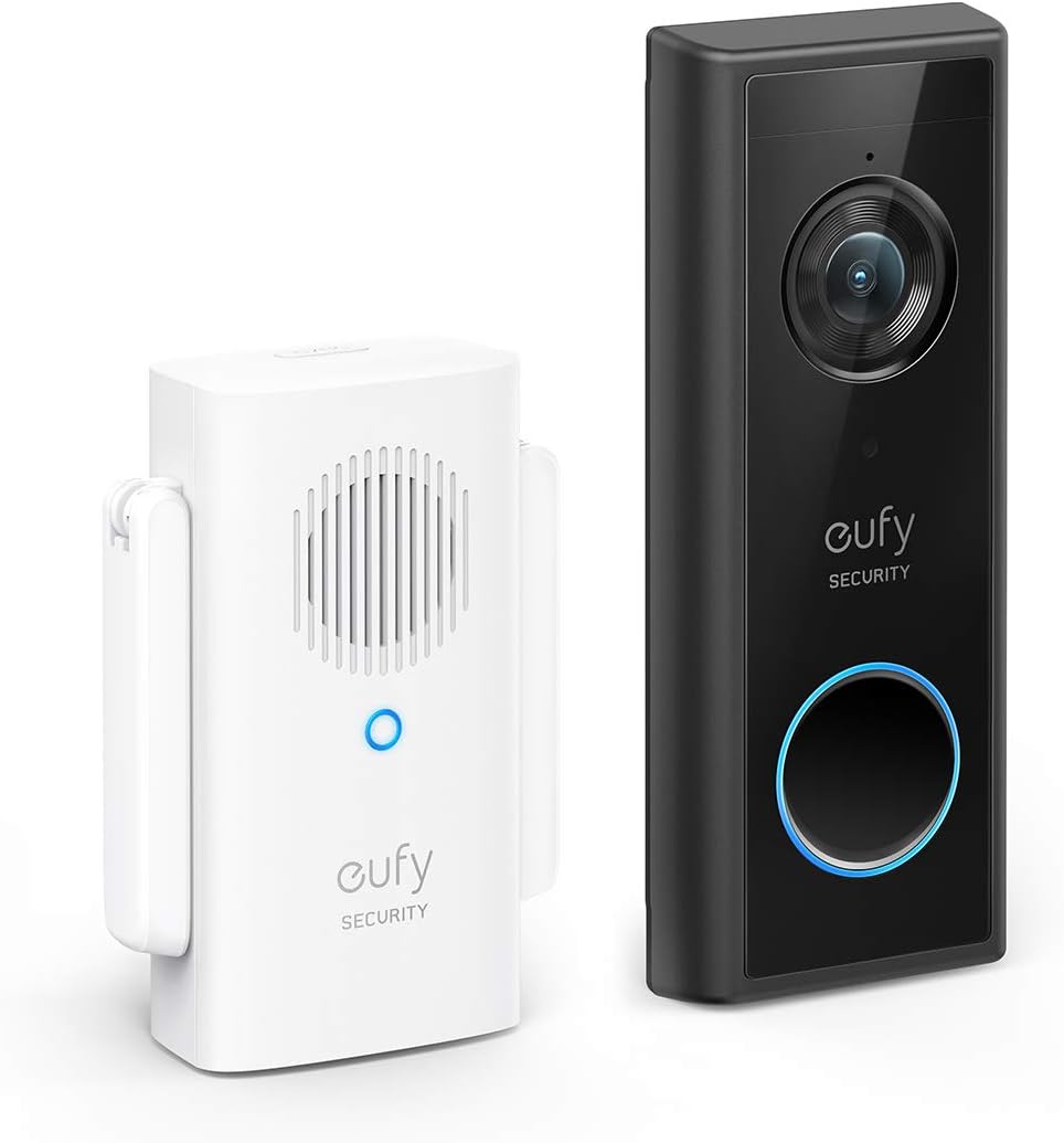 eufy Security Battery Video Doorbell C210 Kit with Smart Lock C220 - Home Security Bundle