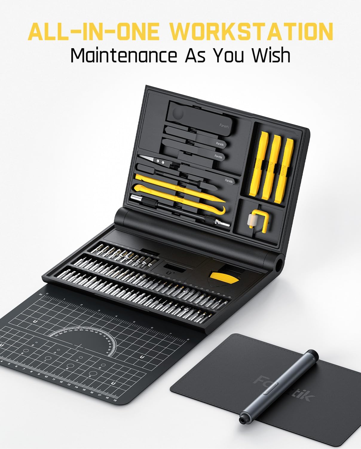 Fanttik E1 NEX Workstation and Mini Electric Screwdriver Kit for Precision Screwing Applications