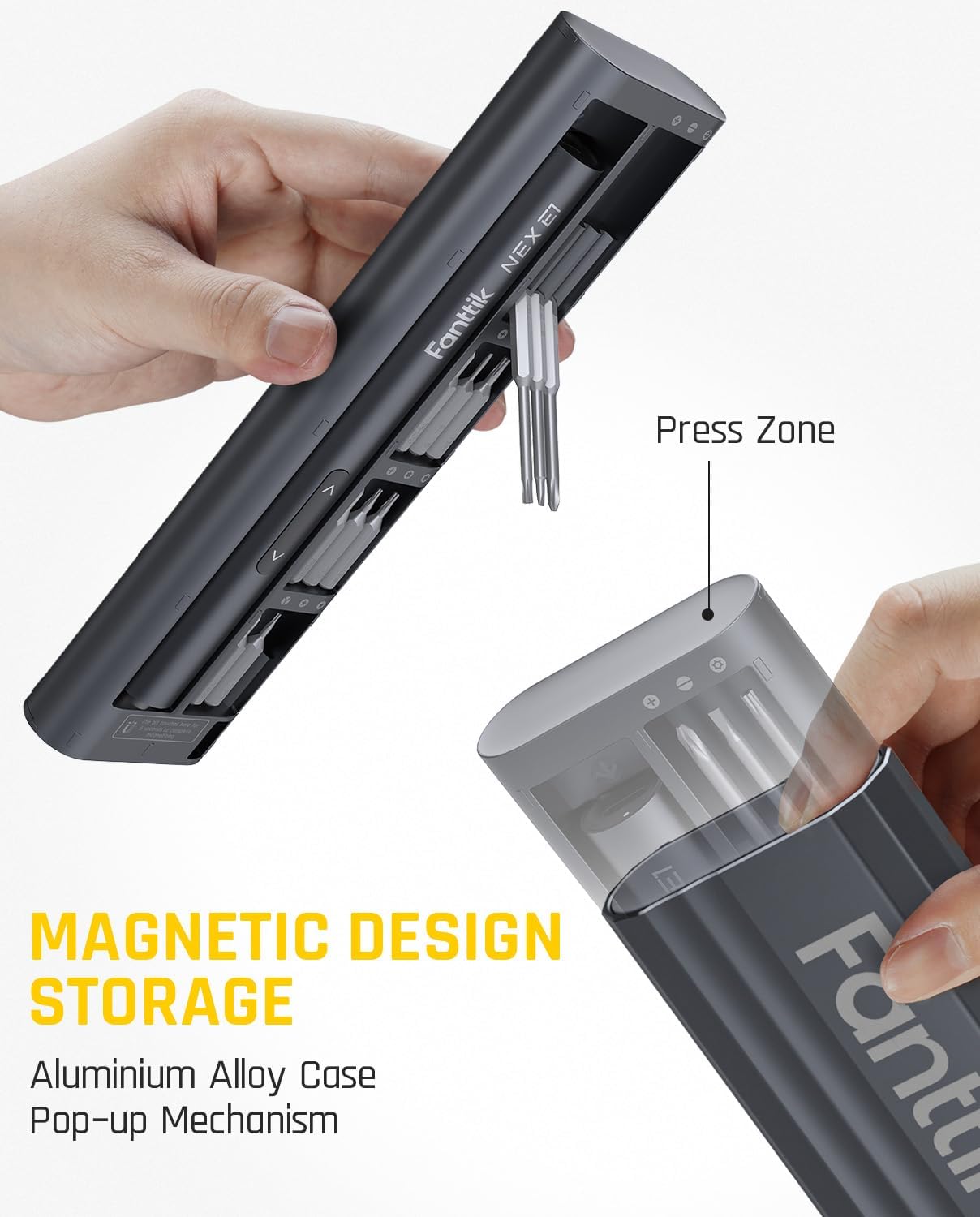 Fanttik E1 NEX Workstation and Mini Electric Screwdriver Kit for Precision Screwing Applications