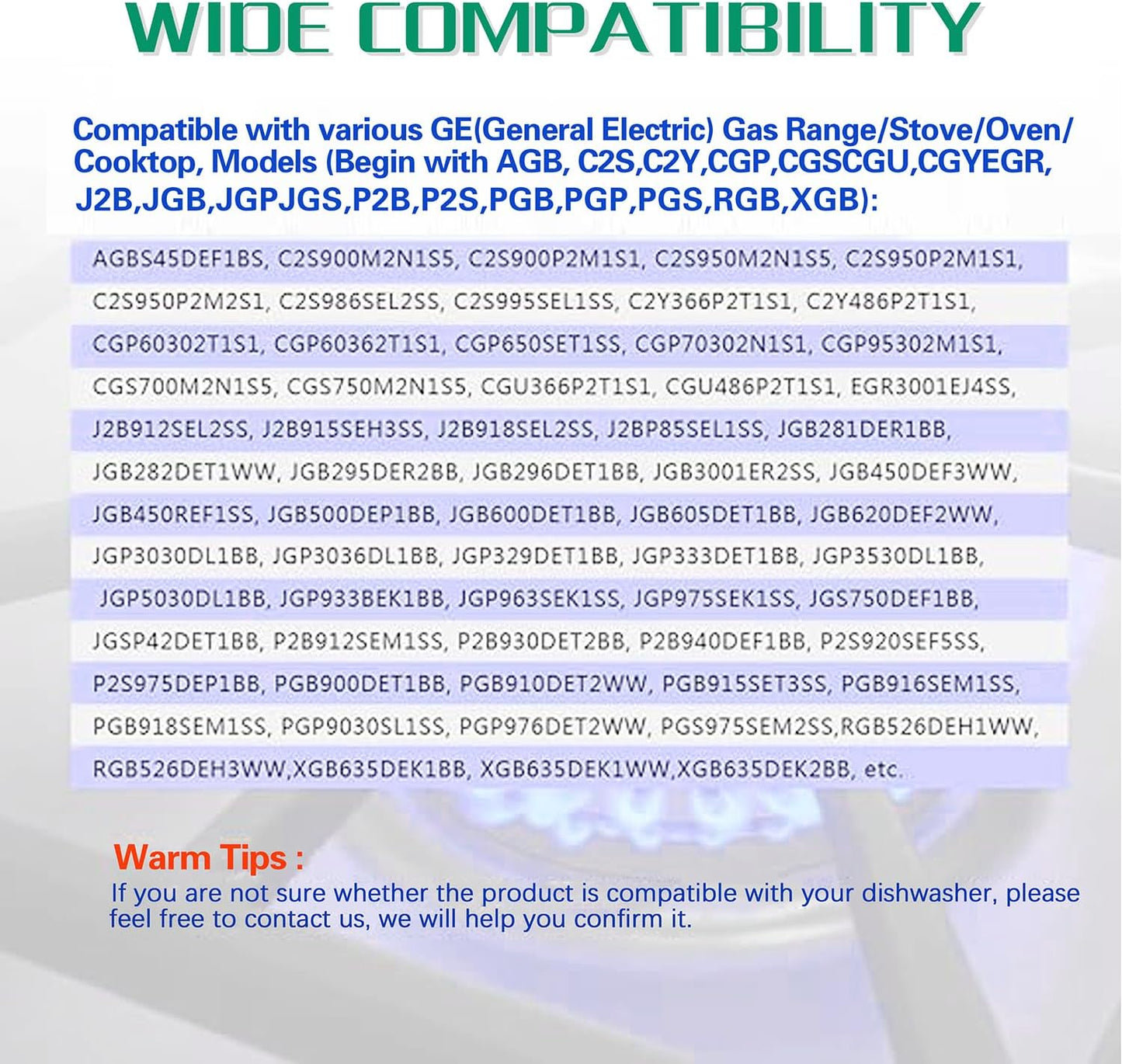 GE Gas Range Large Surface Burner Cap Replacement Part WB29K10024 - 3-1/2 Inch, 1 Pack