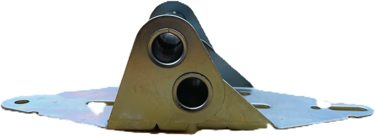 Heavy Duty Galvanized Steel Hinge #5 for Residential and Commercial Doors - 2 Pack