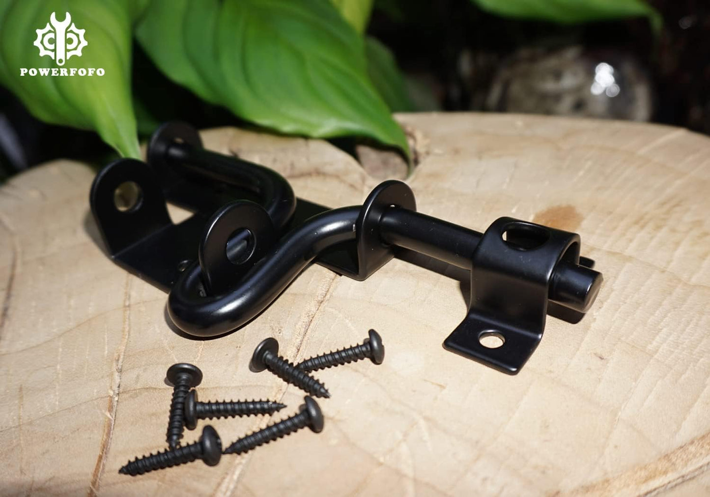 Heavy Duty Sliding Bolt Door/Gate Latch with Padlock Hole, Durable Material - 1 Pack - WildKart