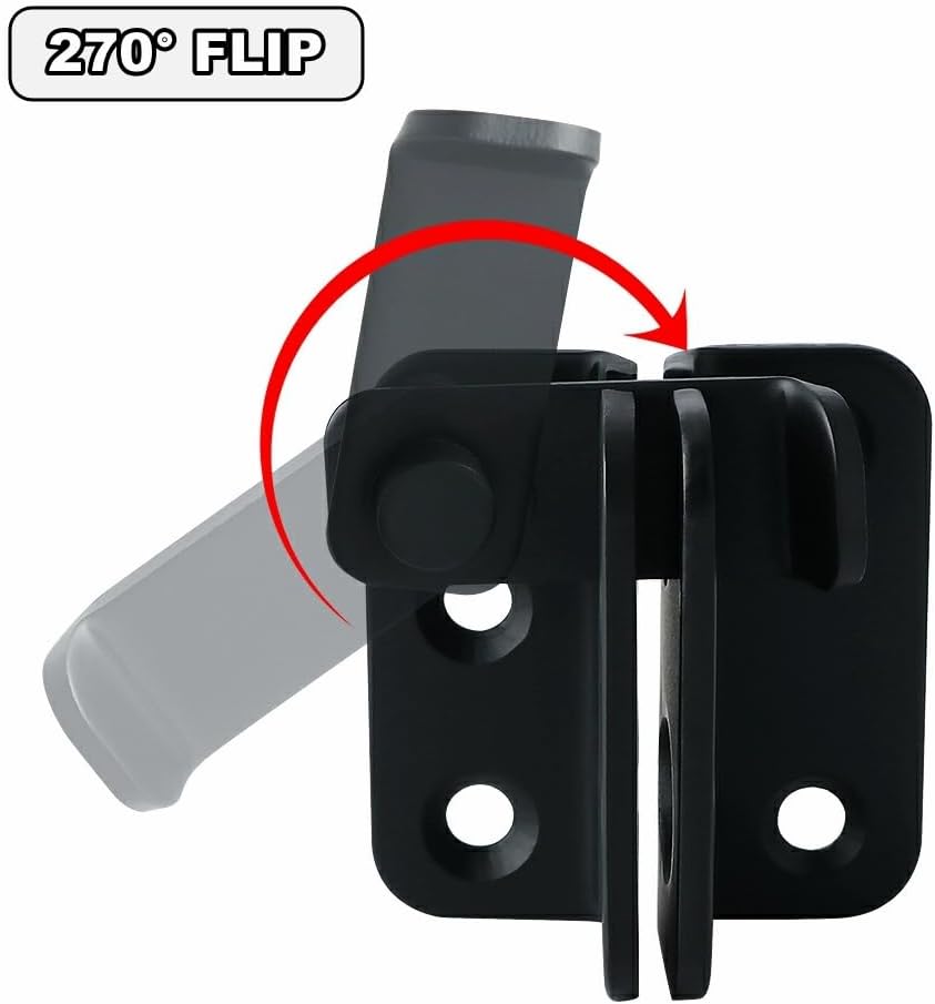 Heavy Duty SUS304 Stainless Steel Flip Latch Gate Safety Lock for Barn Wood Fence and Sliding French Doors