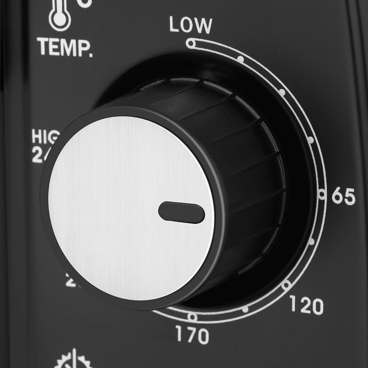 Holstein Housewares 4 Slice Toaster Oven with 60 Minute Timer, Pan, and Wire Rack - Ideal for Baking, Broiling, Toasting - Sleek Black Design