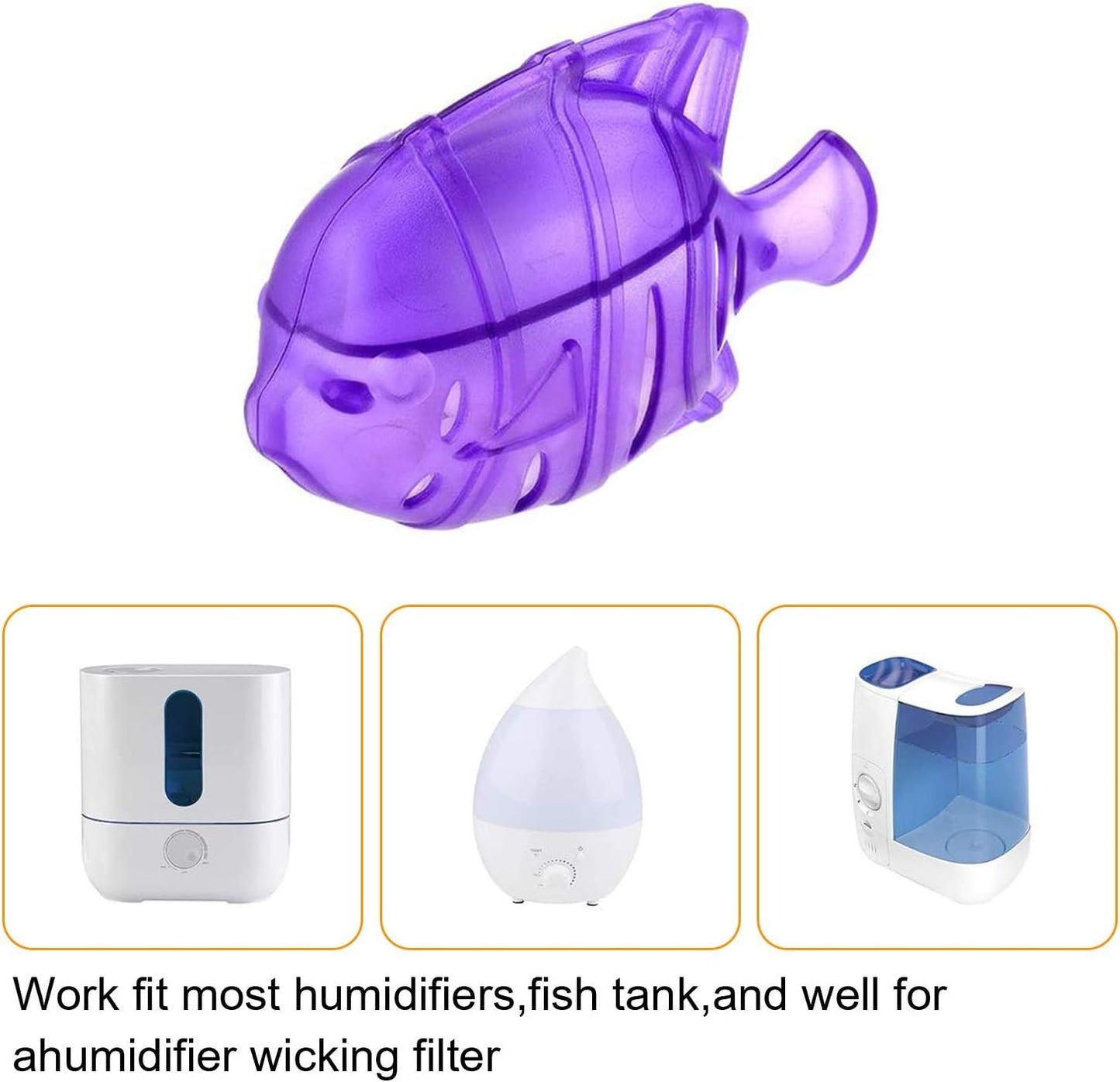 Humidifier Tank Cleaning Cartridge 2 Pack - Universal Water Treatment for Odor Protection - Compatible with Most Humidifiers and Fish Tanks