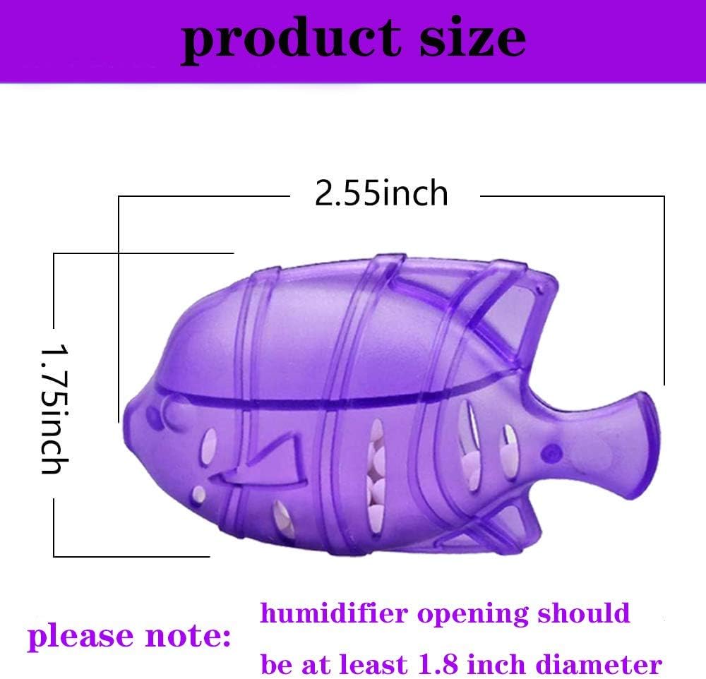 Humidifier Tank Cleaning Cartridge 2 Pack - Universal Water Treatment for Odor Protection - Compatible with Most Humidifiers and Fish Tanks