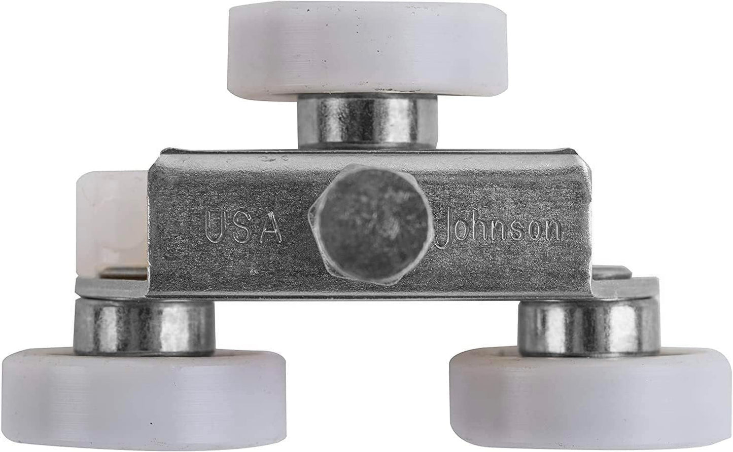 Johnson Hardware 1125-1 Inch Wheel Sliding Door Hanger Ball Bearing - 200 lb Capacity - WildKart