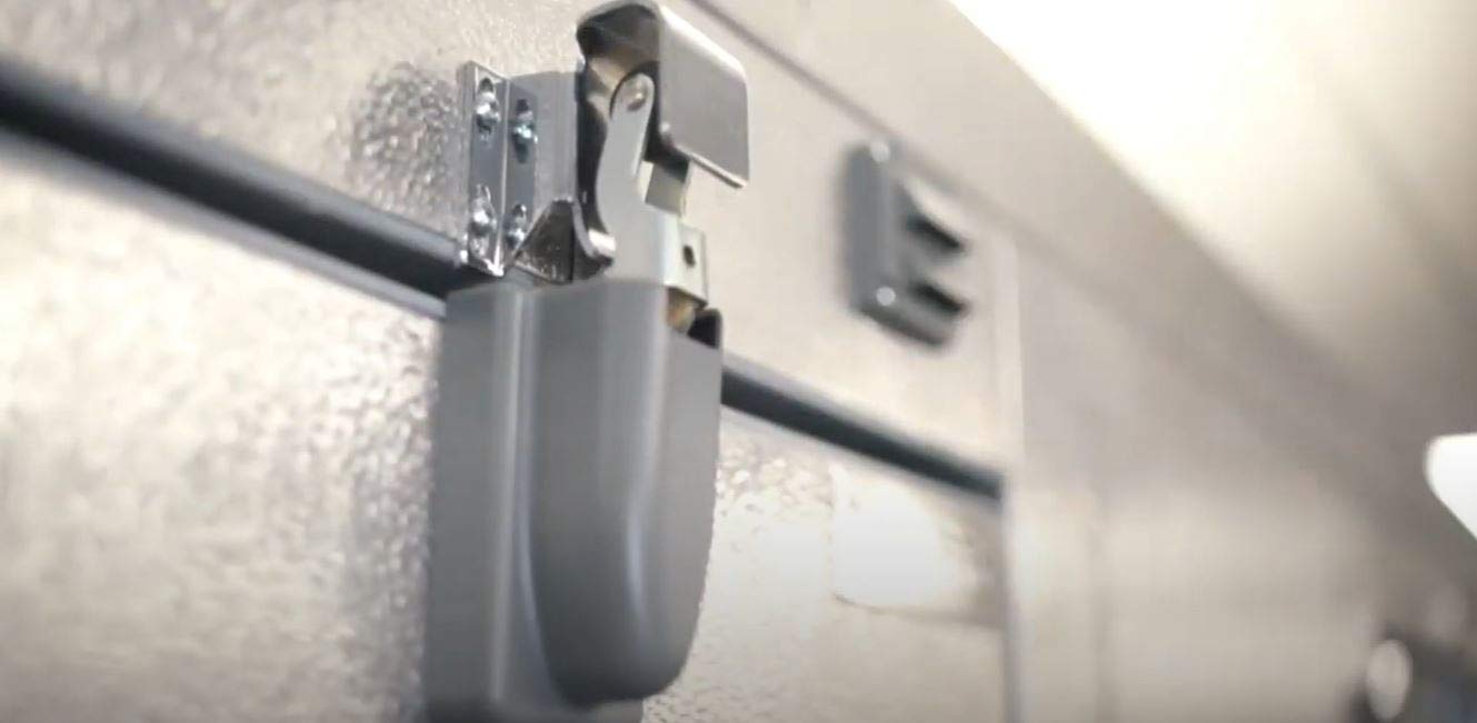 Kason 1098 Spring Door Closer with Flush Hook - 11098000004