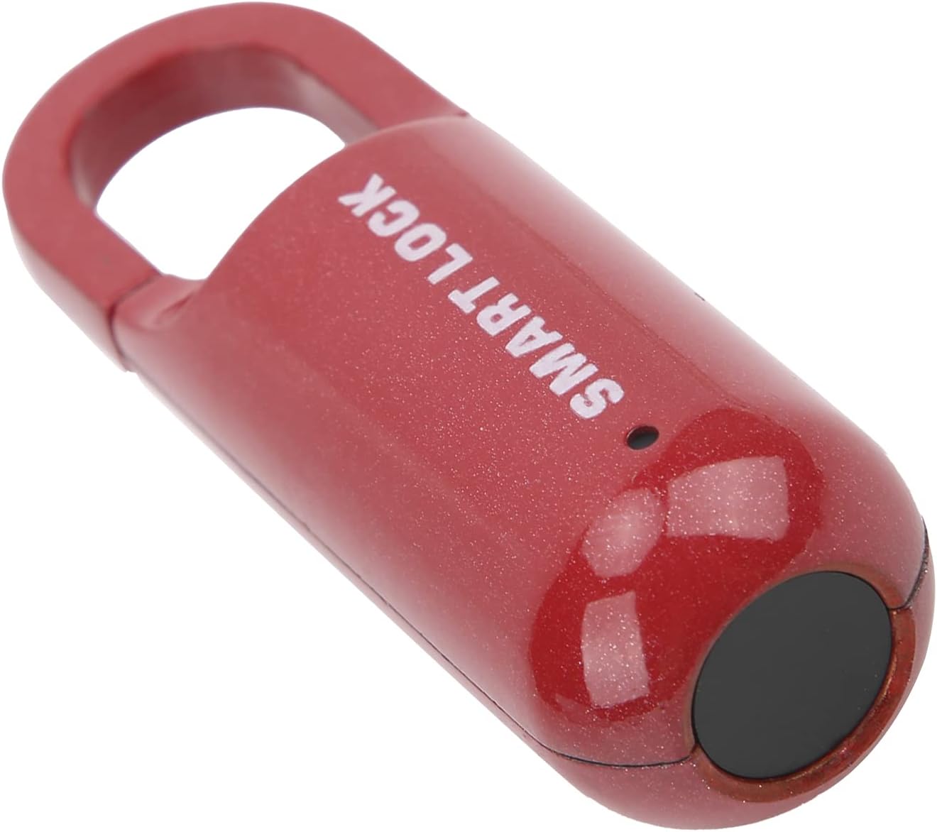 Keyless Biometric Fingerprint Padlock with LED Indicator - Secure for Doors, Cabinets, Backpacks, Lockers - USB Rechargeable - Emergency Unlock Feature - Stores up to 10 Fingerprints