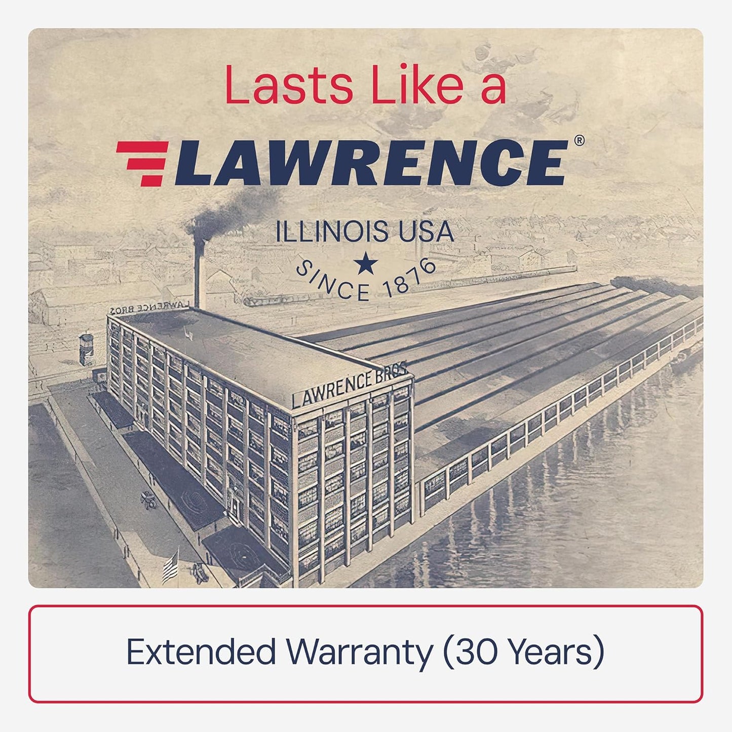 Lawrence Hardware LH8016 Commercial Grade 1 Extra Heavy Duty Door Closer with 6-Speed Delayed-Action Control and 3 Pistons - Easy Installation Included