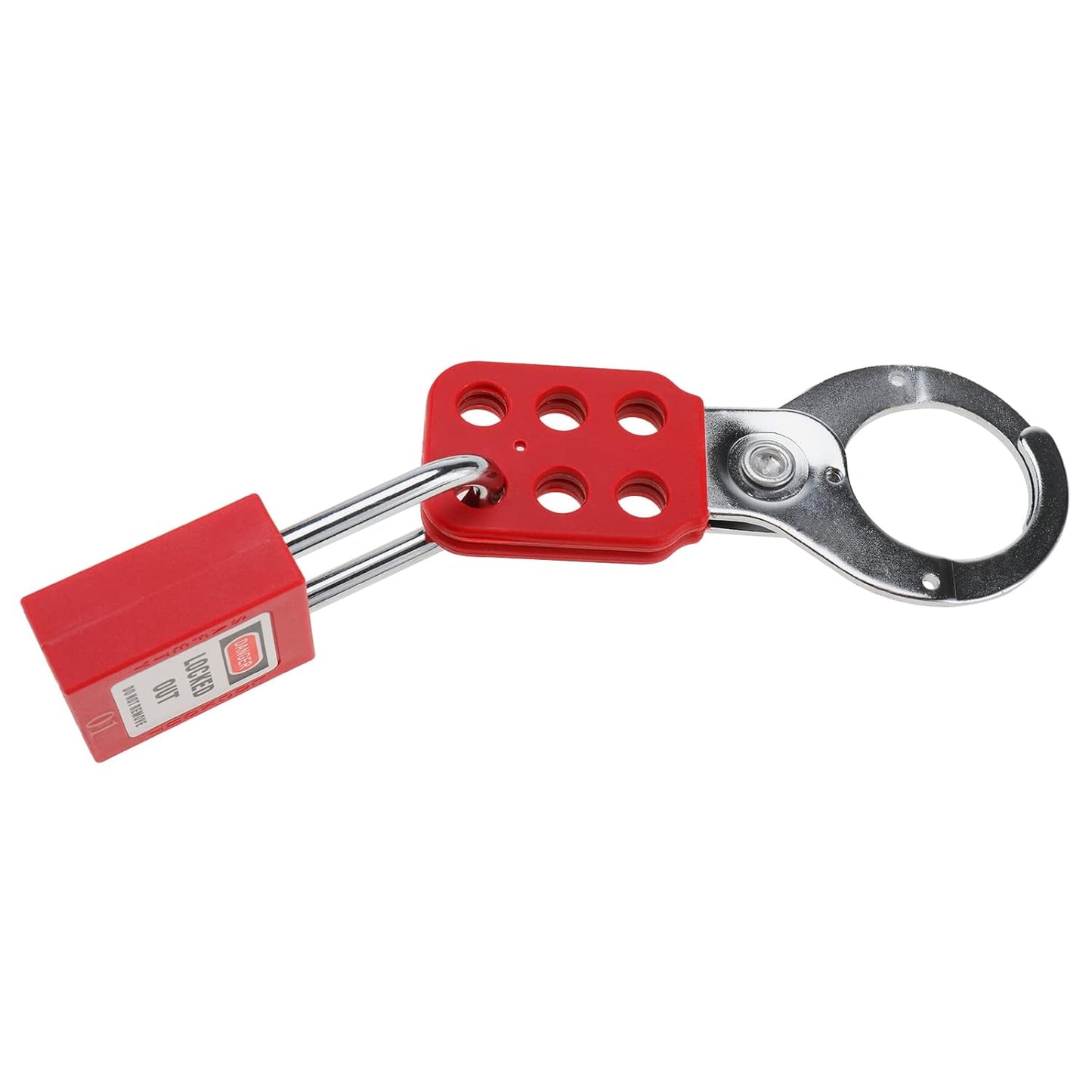 Lockout Tagout Kit with Group Lockout Hasps, Clamp-On Circuit Breaker Lockouts, Loto Tags, Universal Multi-Pole Breaker, Safety Padlocks - 2 Kits with Bag