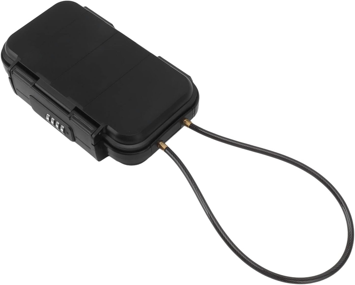 Marhynchus Portable Rustproof Combination Security Case for Outdoor Use with Combination Padlocks