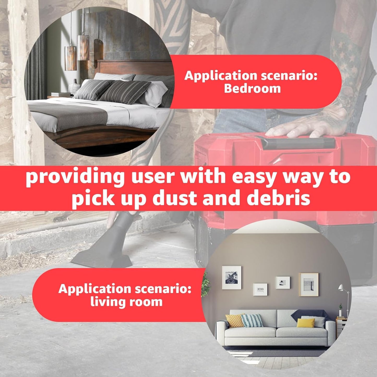 Milwaukee 18V/28V Cordless Wet/Dry Vacuum 0970-20 0880-20 0780-20 Internal Storage Vacuum Hose Assembly by Lusperi