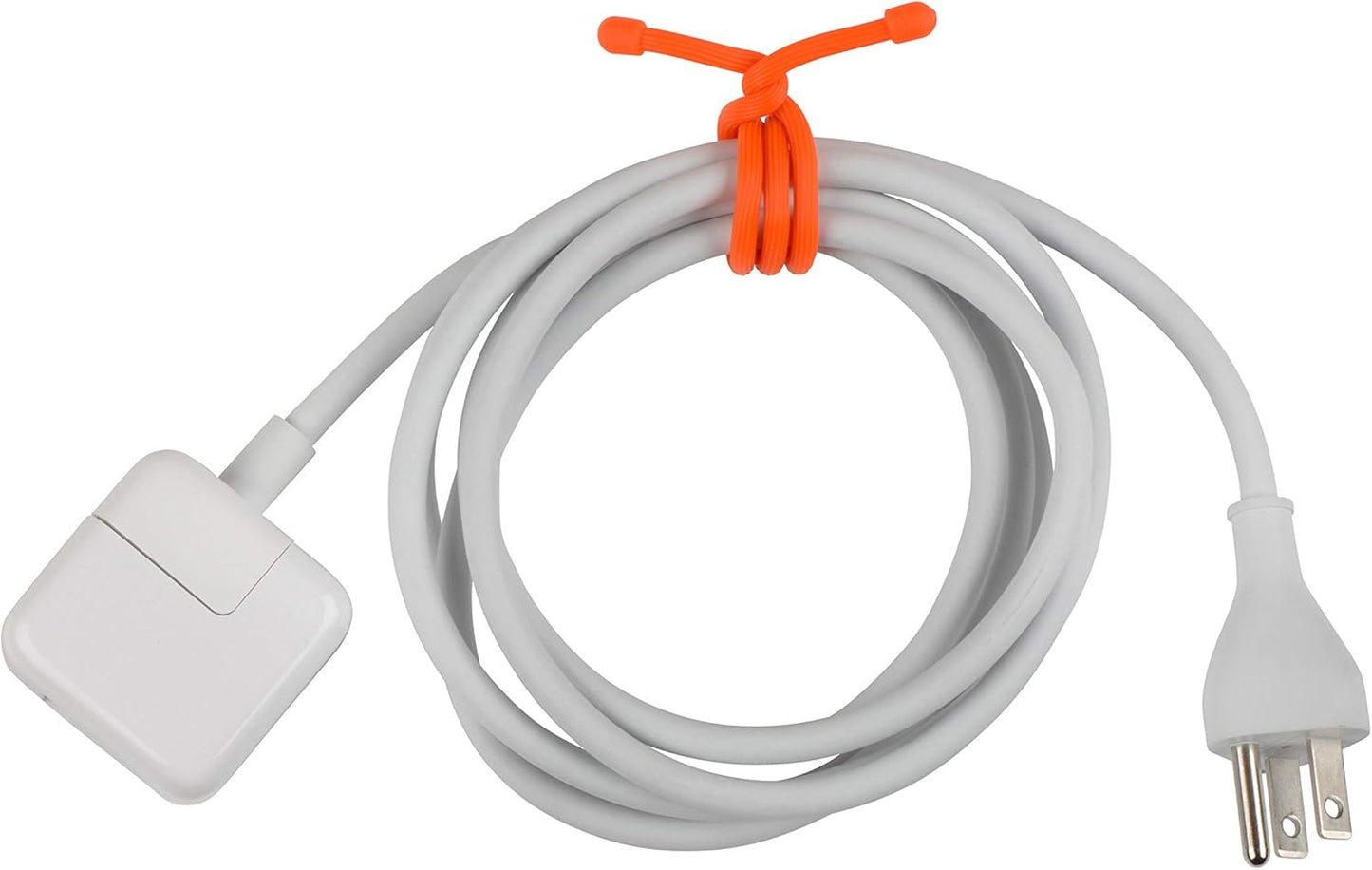 Nite Ize Original Gear 12 Inch Reusable Rubber Twist Tie 2-Pack Bright Orange - Made in USA