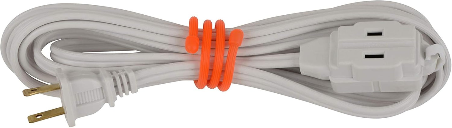 Nite Ize Original Gear 12 Inch Reusable Rubber Twist Tie 2-Pack Bright Orange - Made in USA