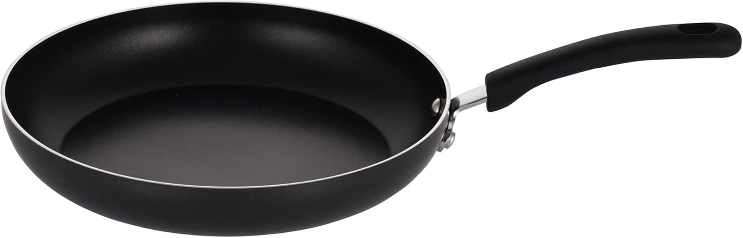 NutriChef 11' Non-Stick Open Fry Pan for Stylish Kitchen Cooking - Compatible with Model NCCWSTKBLK, Black, One Size