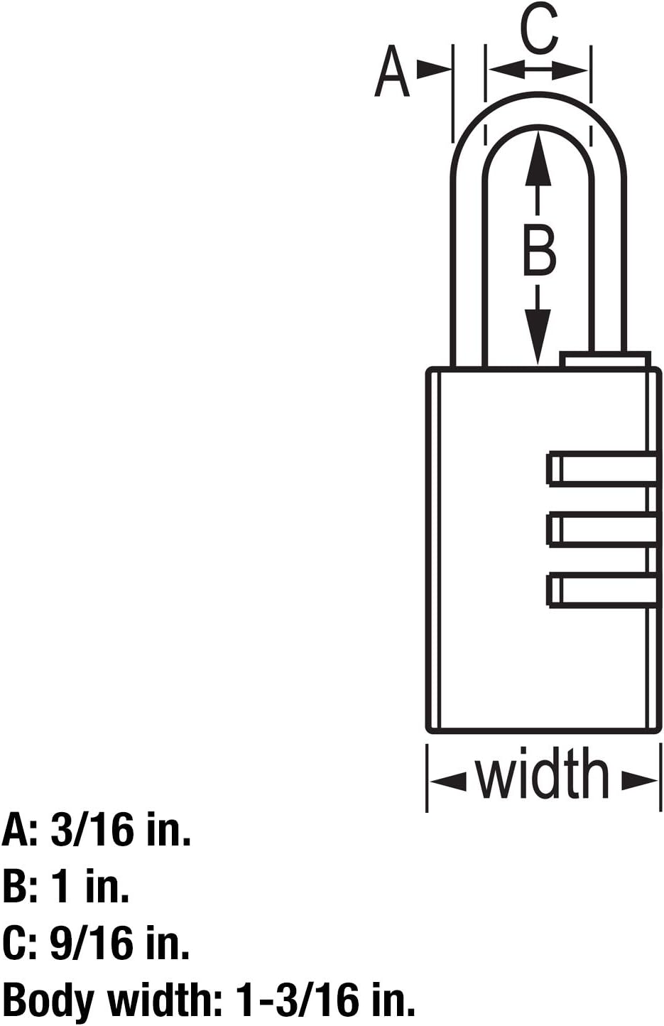 Pack of 2 Master Lock 630D Aluminum Combination Locks - Set Your Own Code