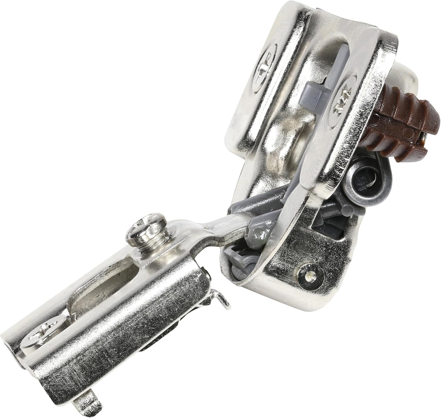 Pack of 50 Rok Hardware Angle Restrictor Clips for Face Frame Hinges - 86 Degree Kitchen Cabinet Door Restraints - NEH89