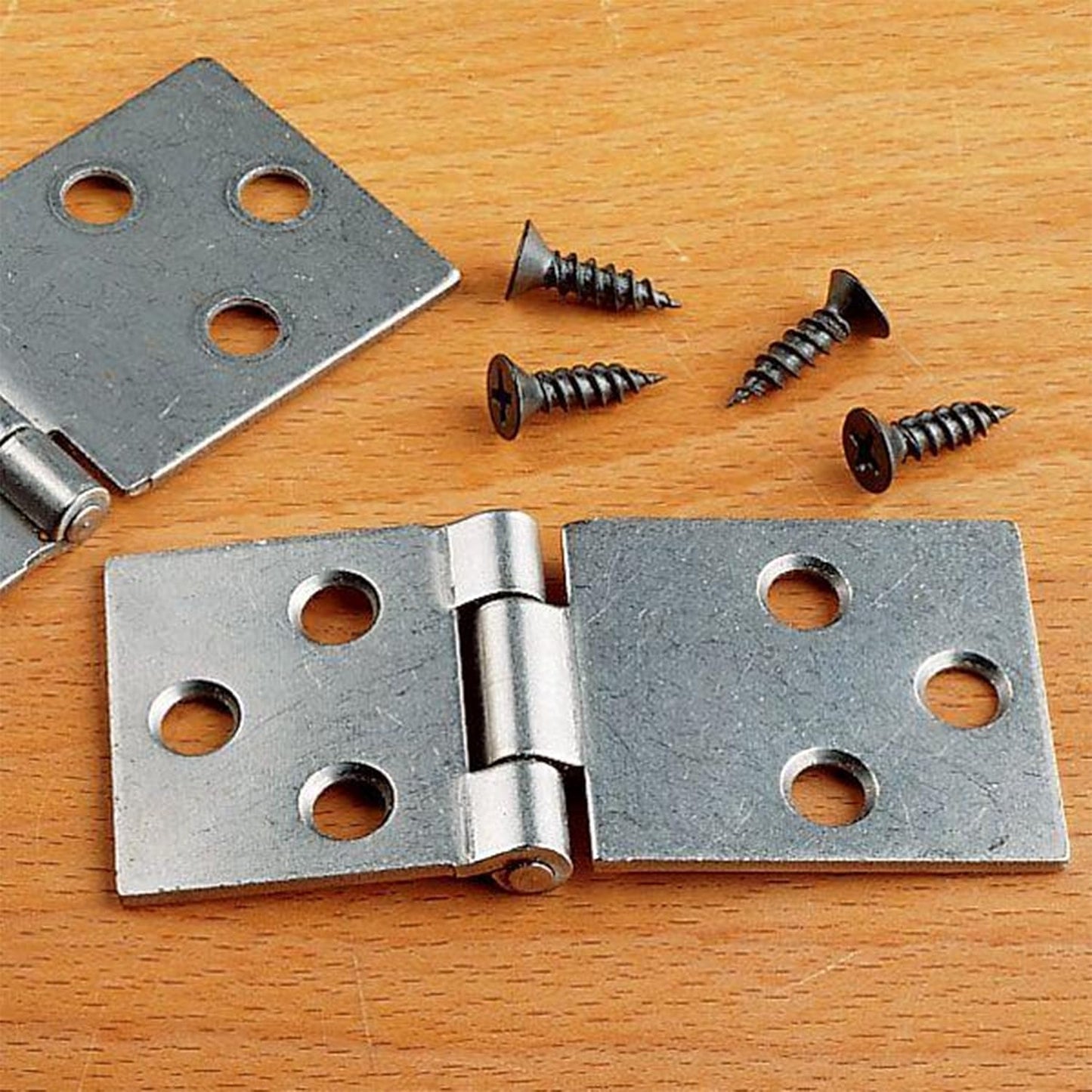 Pair of JG Edelen Drop Leaf Hinges - Durable and Stylish Solution for Furniture Renovation