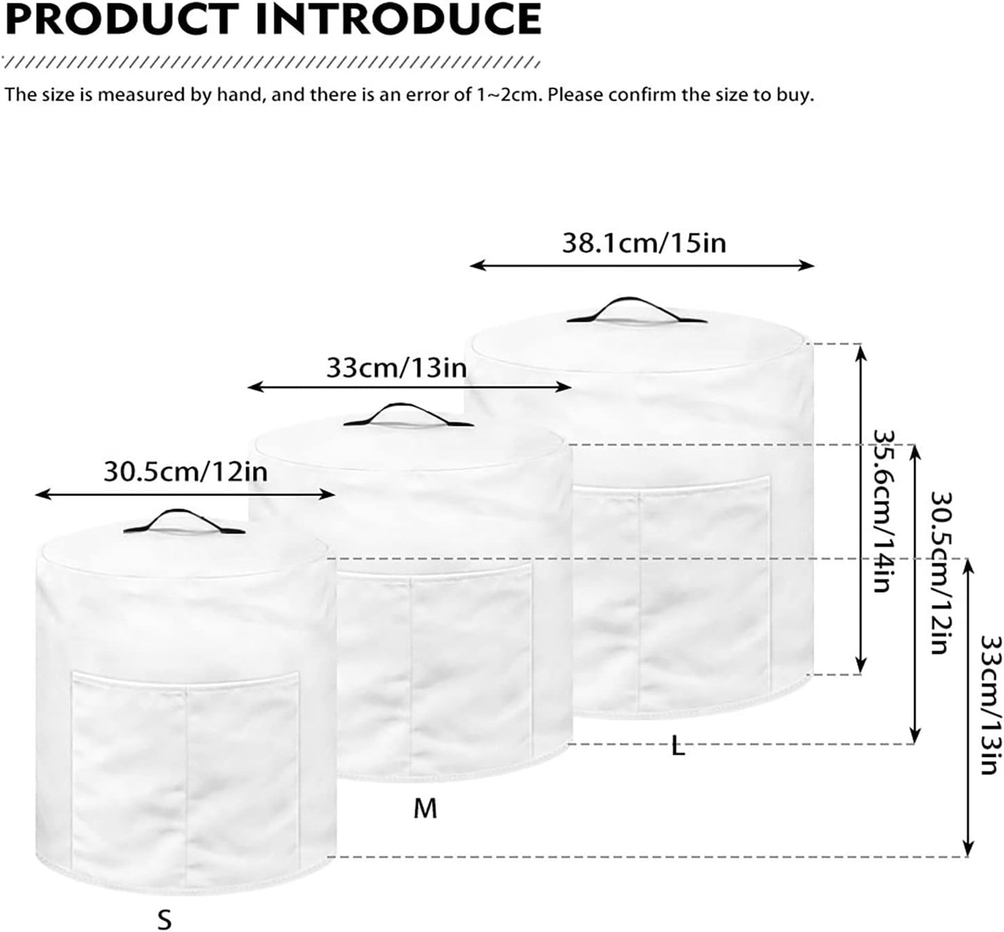 Rabbit Mushroom Butterfly Pattern 6 qt Instant Pot Pressure Cooker Cover with Pockets for Kitchen Appliances