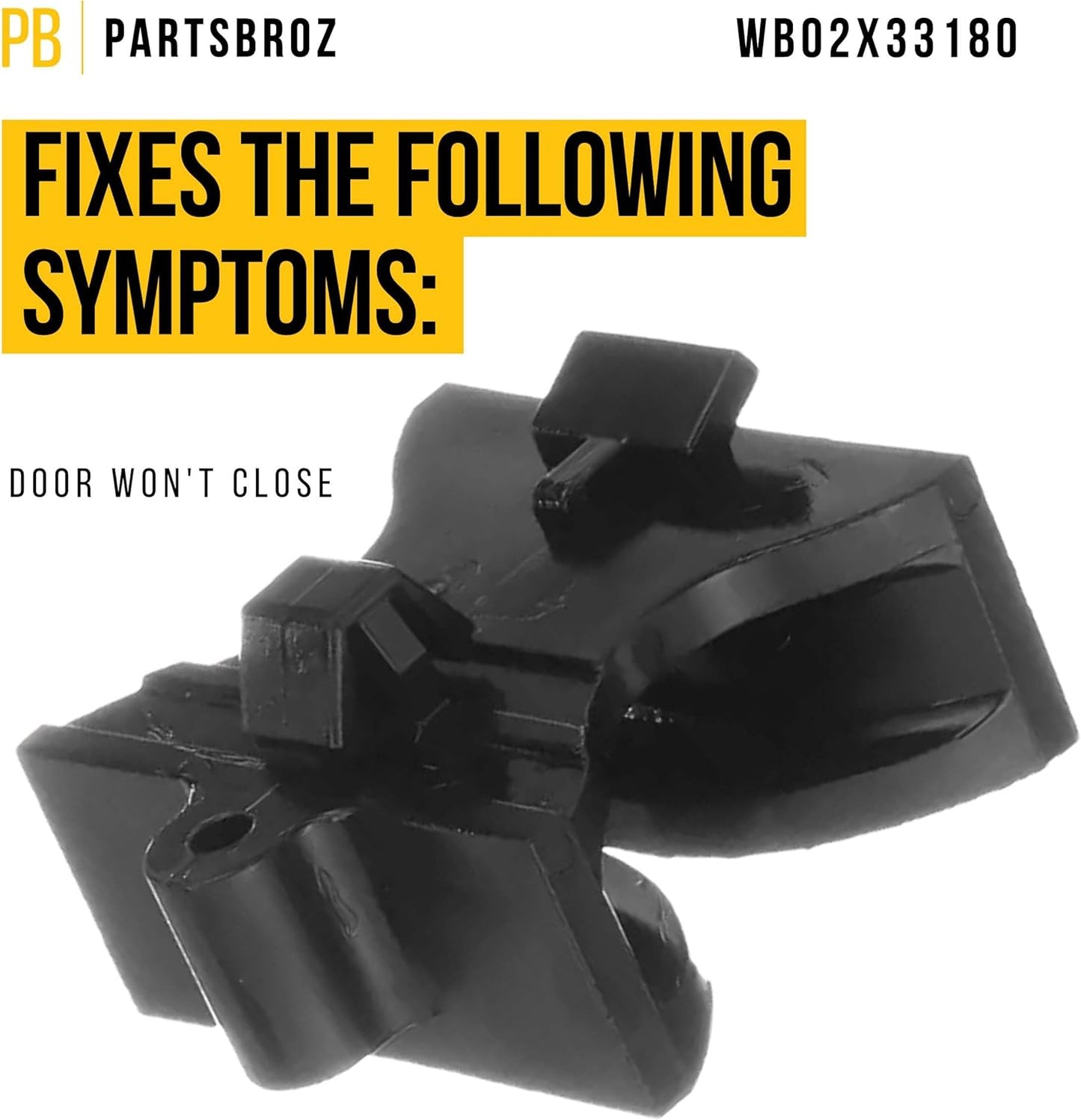 Rear Door Support Replacement for General Electric Kenmore Range - Fits WB02X33180 AP6874050 WB48T10030