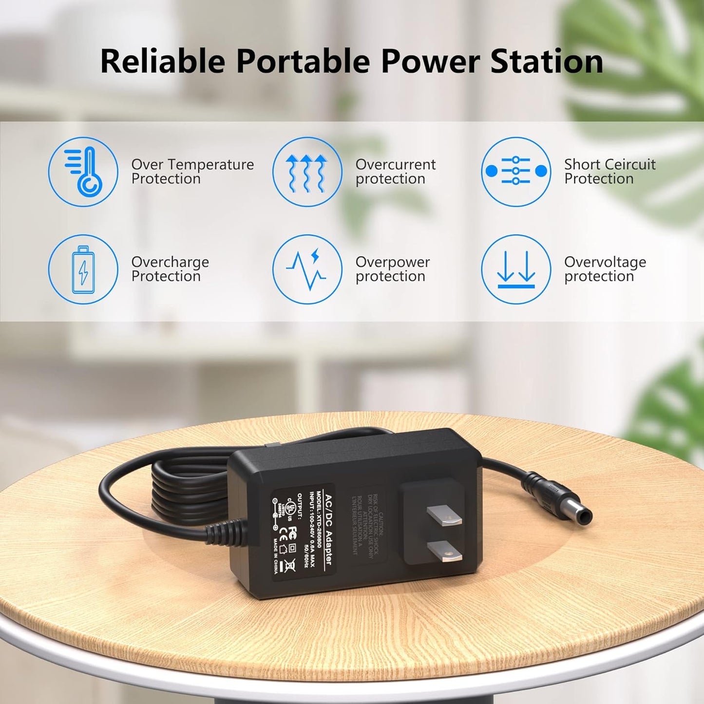 Replacement Charger for Theragun Elite, PRO G4, G3PRO | VHBW 20V AC Power Cord Adapter for Muscle Treatment Massage Gun