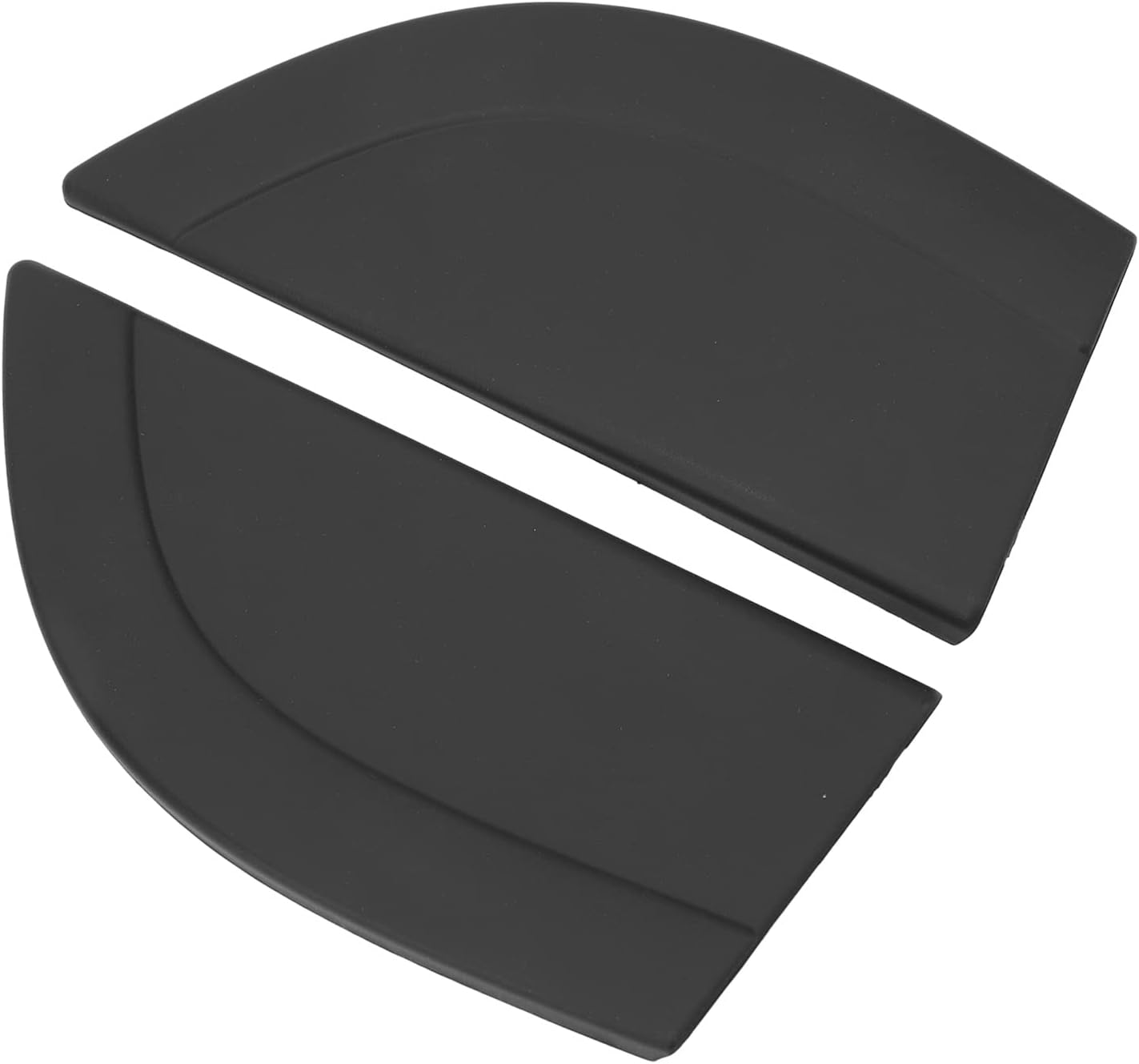Replacement Rear Door Delta Molding Set for Accent 2006-2010 - Left and Right Pillar Trim Kit