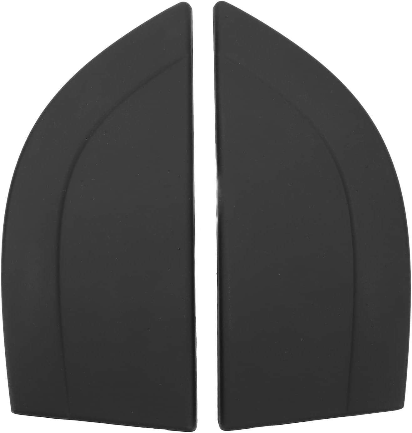 Replacement Rear Door Delta Molding Set for Accent 2006-2010 - Left and Right Pillar Trim Kit