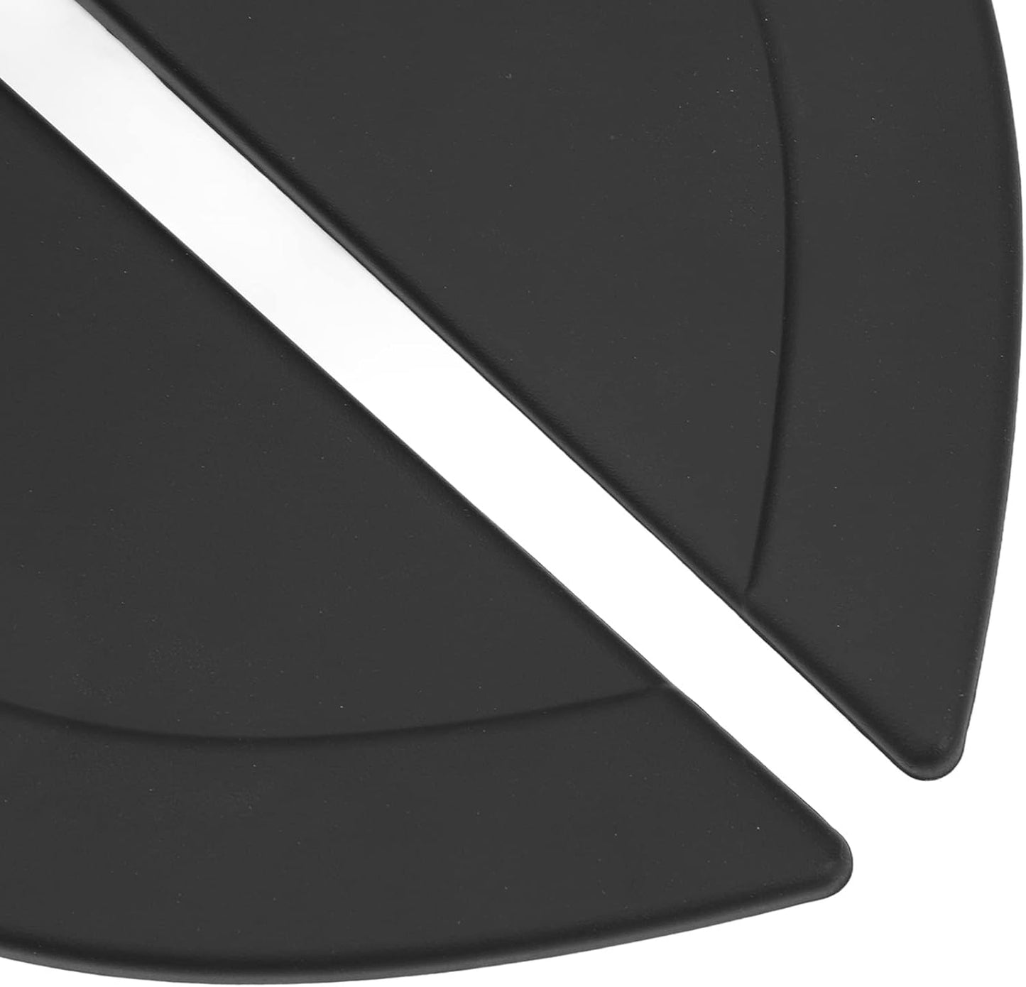 Replacement Rear Door Delta Molding Set for Accent 2006-2010 - Left and Right Pillar Trim Kit