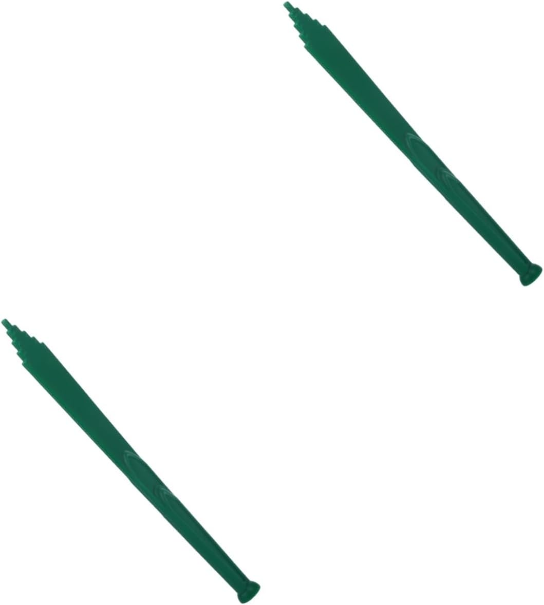 Set of 2 VOSAREA Canning Tools: Lid Lifter, Measuring Ruler, Bubble Remover - Green Plastic Kitchen Tool for Home Canning