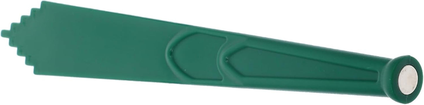 Set of 2 VOSAREA Canning Tools: Lid Lifter, Measuring Ruler, Bubble Remover - Green Plastic Kitchen Tool for Home Canning