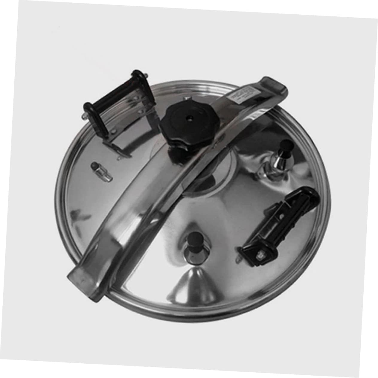 Set of 4 Black Plastic Pressure Cooker Knobs for Cookware Lid Handles and Steamers