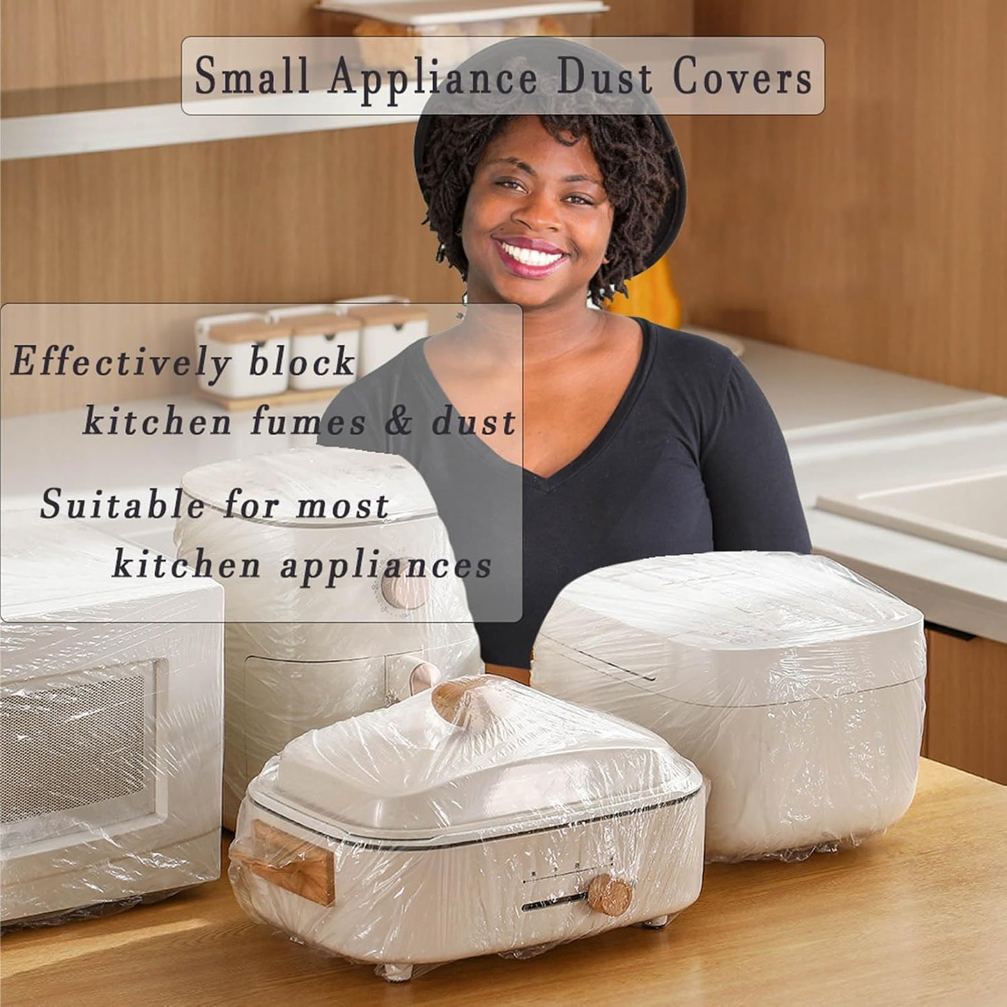 Set of 90 Kitchen Small Appliance Dust Covers for Easy Protection and Storage