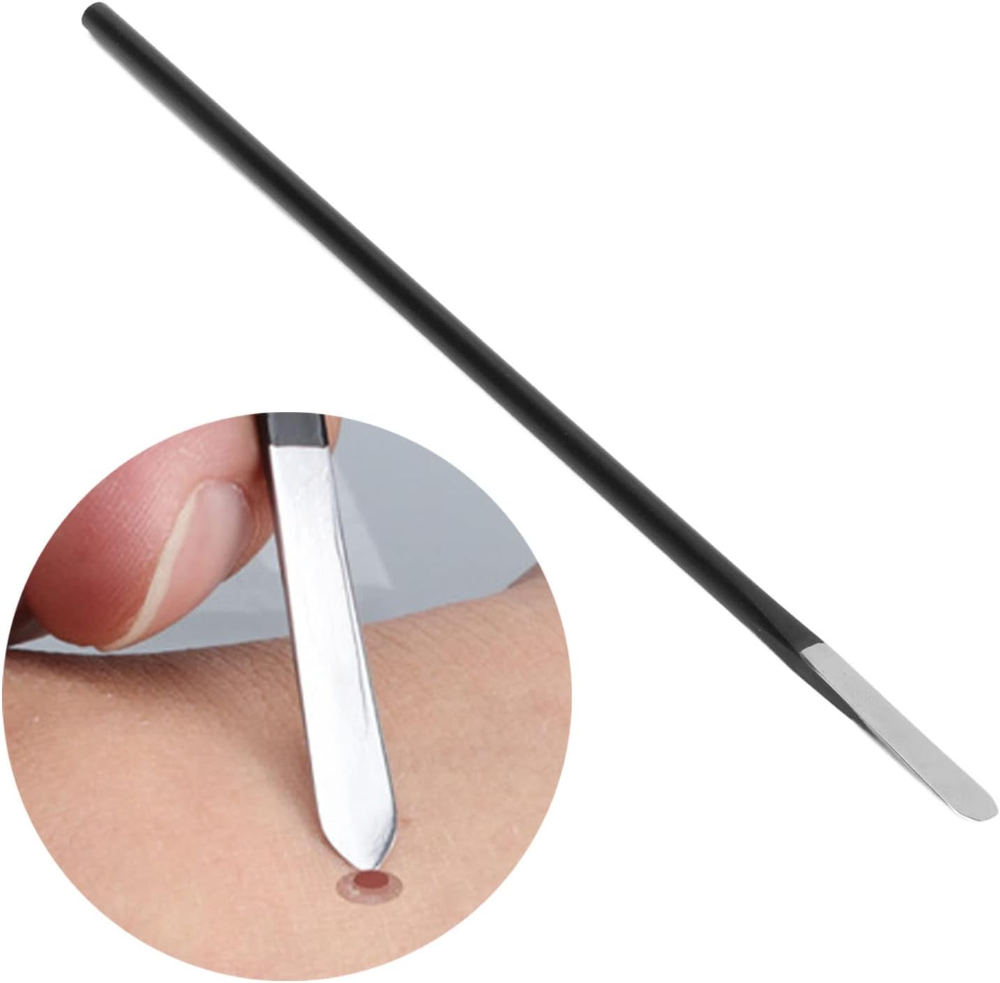 Stainless Steel Ergonomic Pedicure Cutter for Corn Removal, Portable Tool for Men and Women