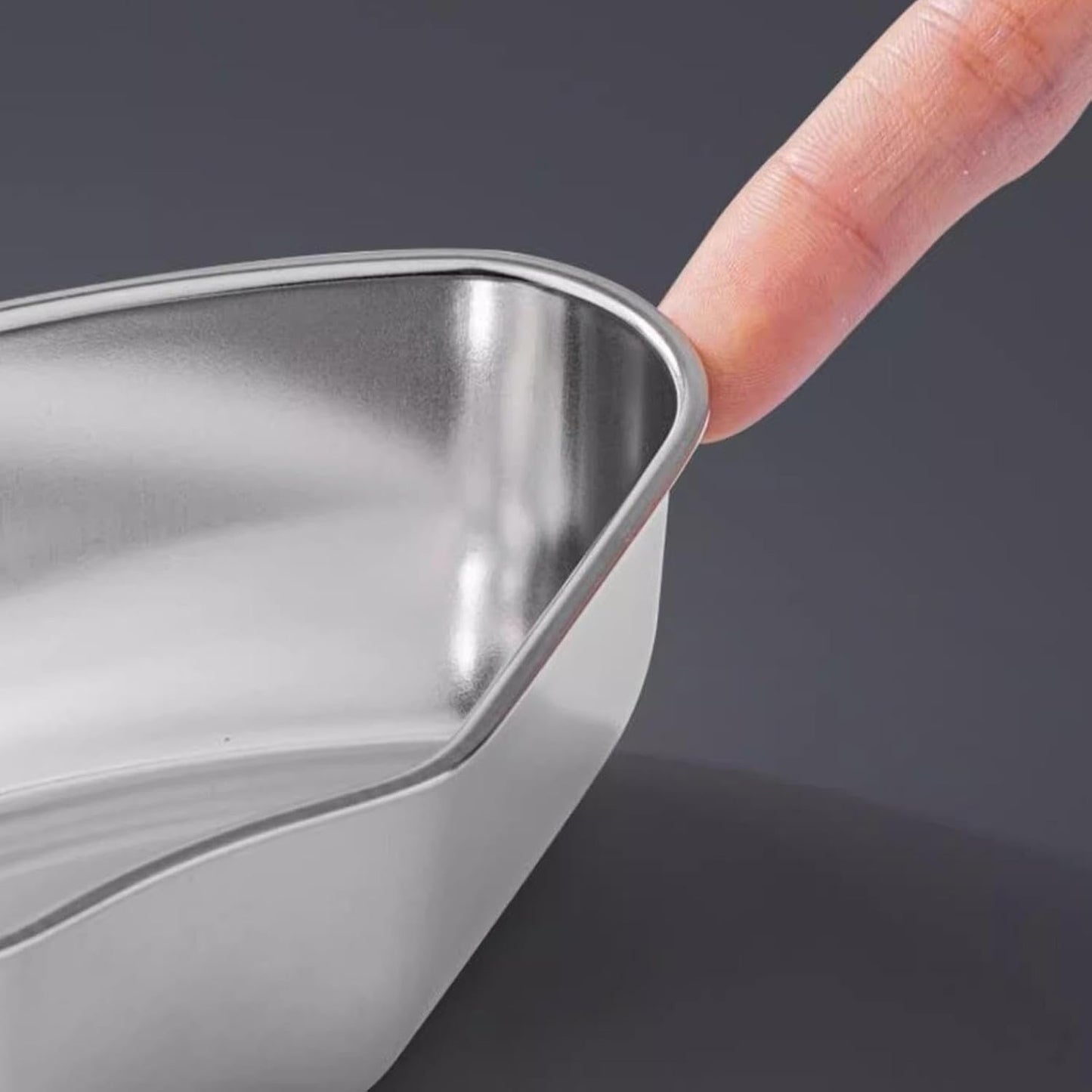 Stainless Steel Fan-Shaped Steamer Basket Tray - 5.98x3.54 inch Insert Pot Food Holder with Lid for Rice & Breakfast Cooking