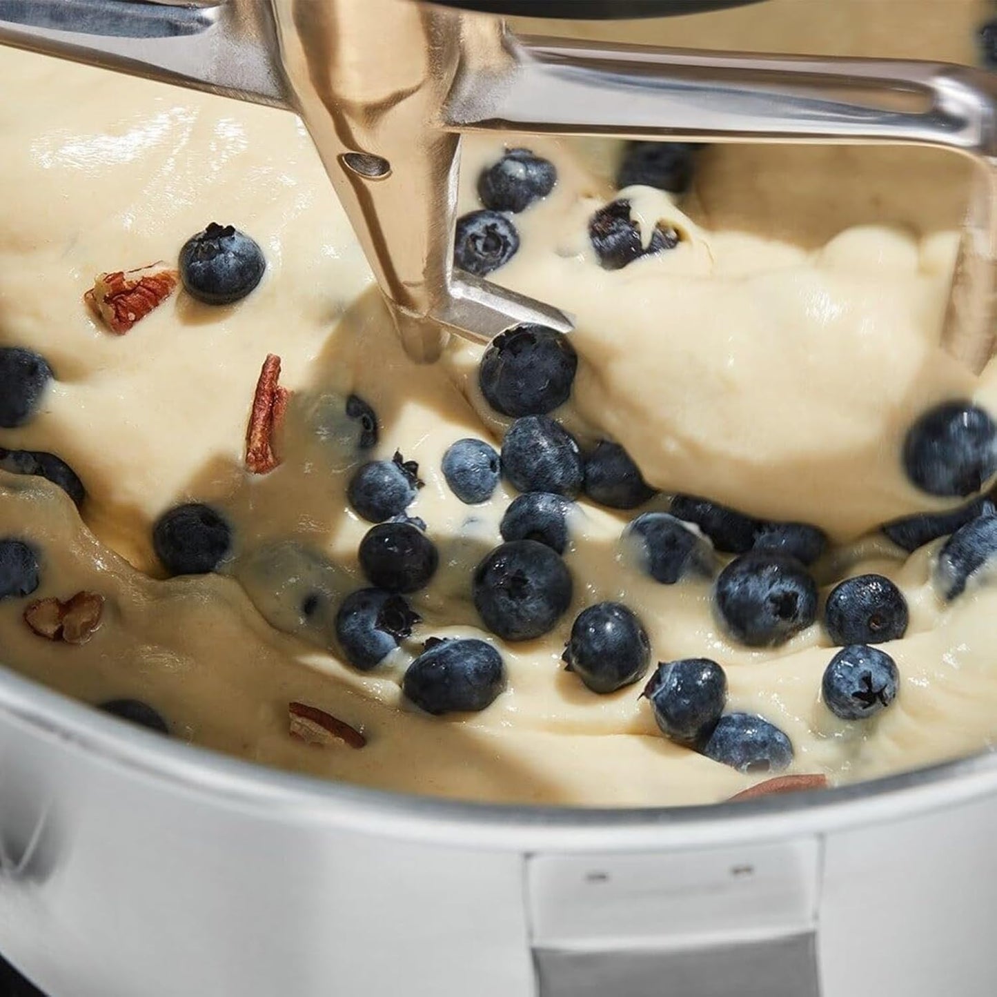 Stainless Steel Mixer Bowl Accessory for 7QT Stand Mixer - Dishwasher Safe Mixing Bowl Replacement