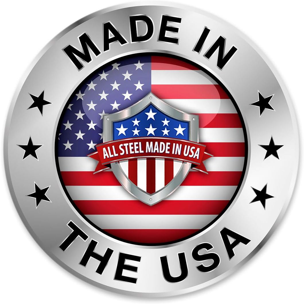 Stainless Steel Painted White 3-Gang Combination Metal Wall Plate with Outlet/Duplex and Toggle Switches - UL Listed, 4.5 x 6.38 Inches, Made in USA