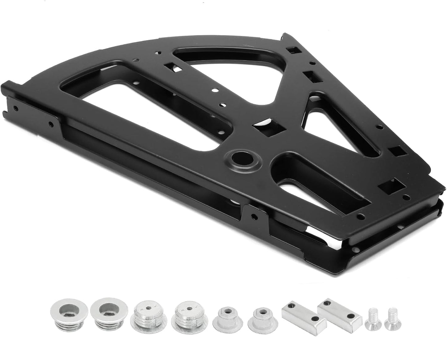 Stainless Steel Shoe Cabinet Hinges - 2 Layers Black Shoes Drawer Cabinet Fittings - Home Accessory - 1 Pair