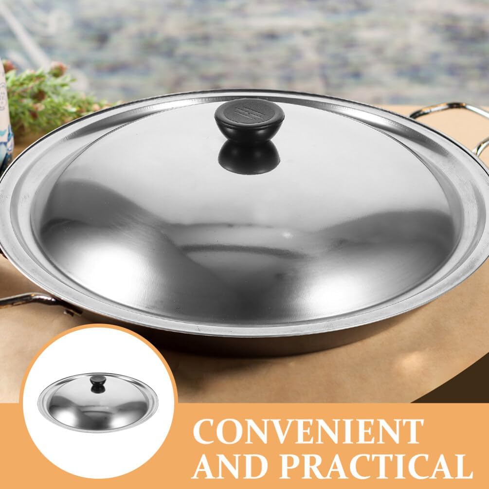 Stainless Steel Universal Pot Lid Replacement for Pans and Skillets - 10inch