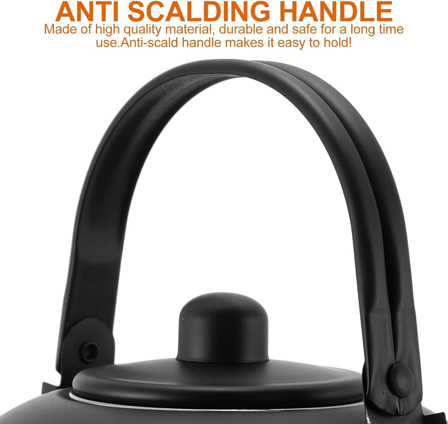 Stainless Steel Whistling Tea Kettle with Infuser for Stovetop - DOITOOL Water Boiling Pot